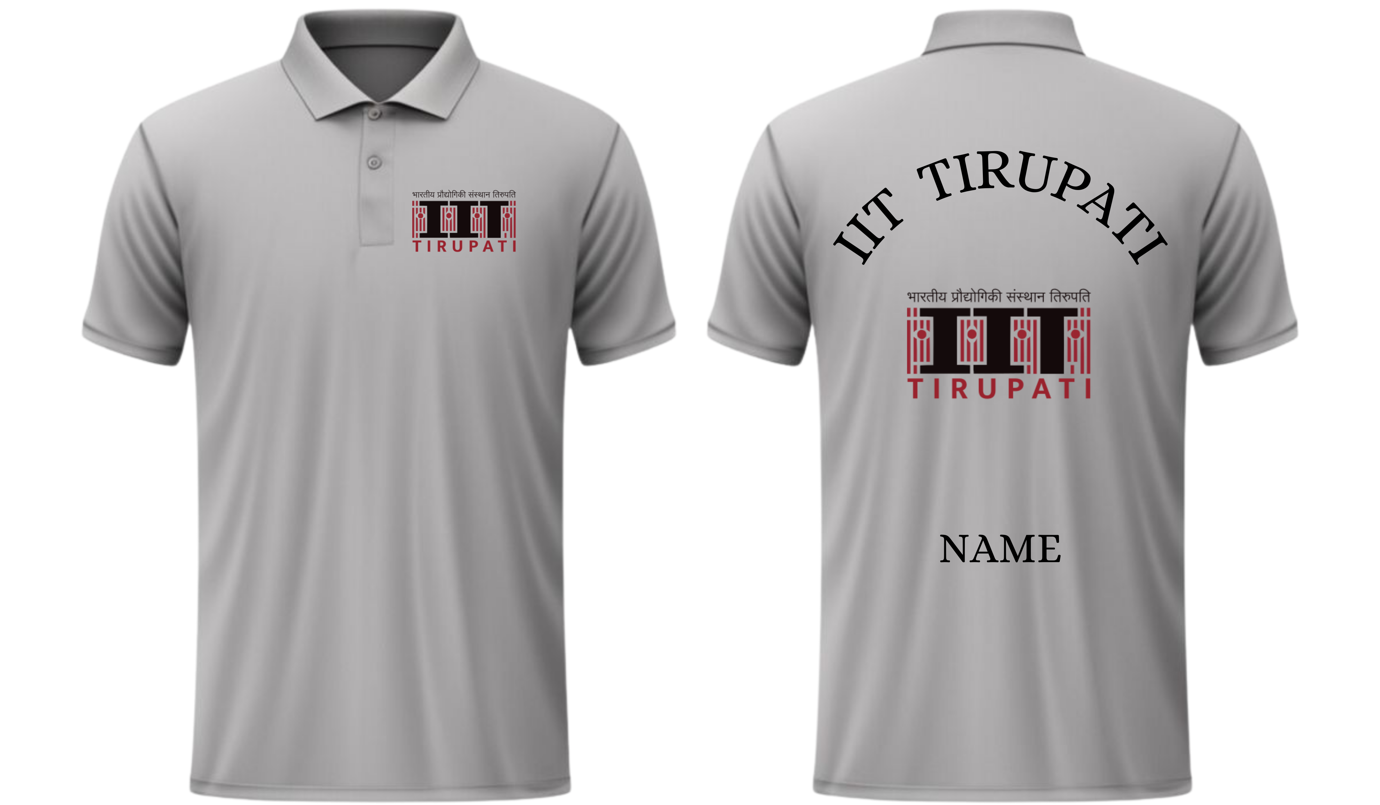 IIT TIRUPATI POLO T-SHIRT Classic Design ( Ak design )
