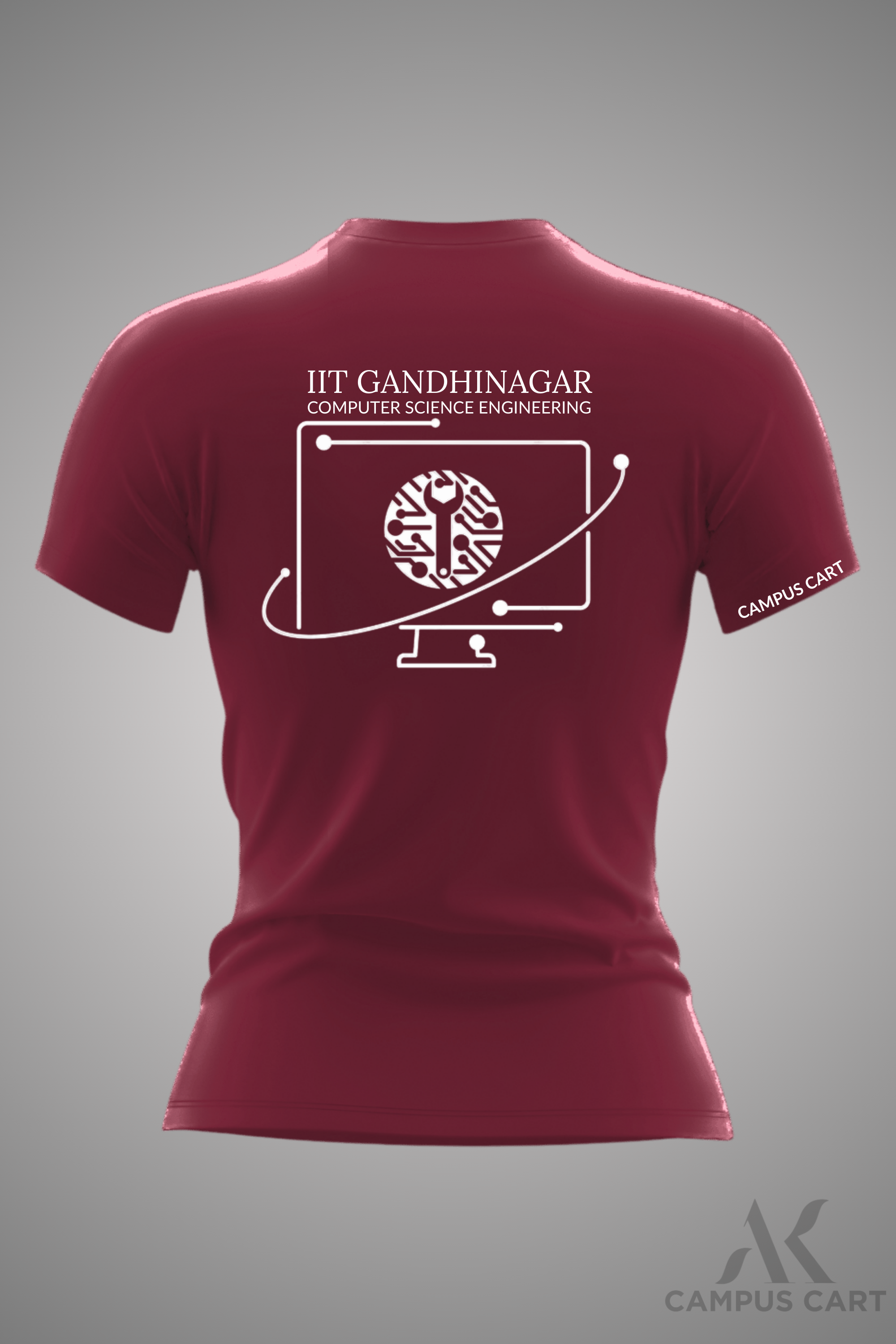IIT Gandhinagar Normal T-Shirt For Girls( Computer Science Engineering )