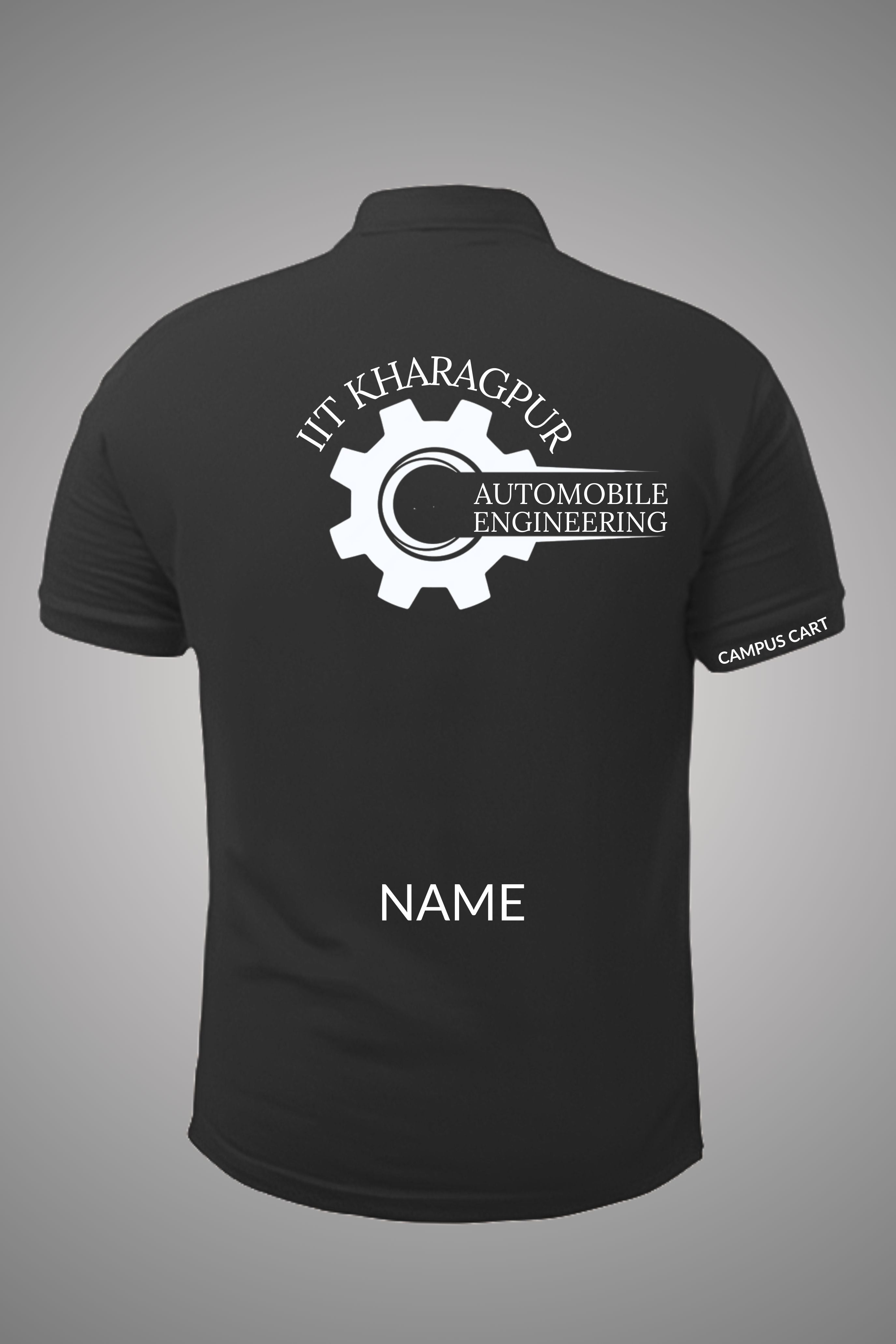 IIT Kharagpur Polo T-Shirt (Automobile Engineering)