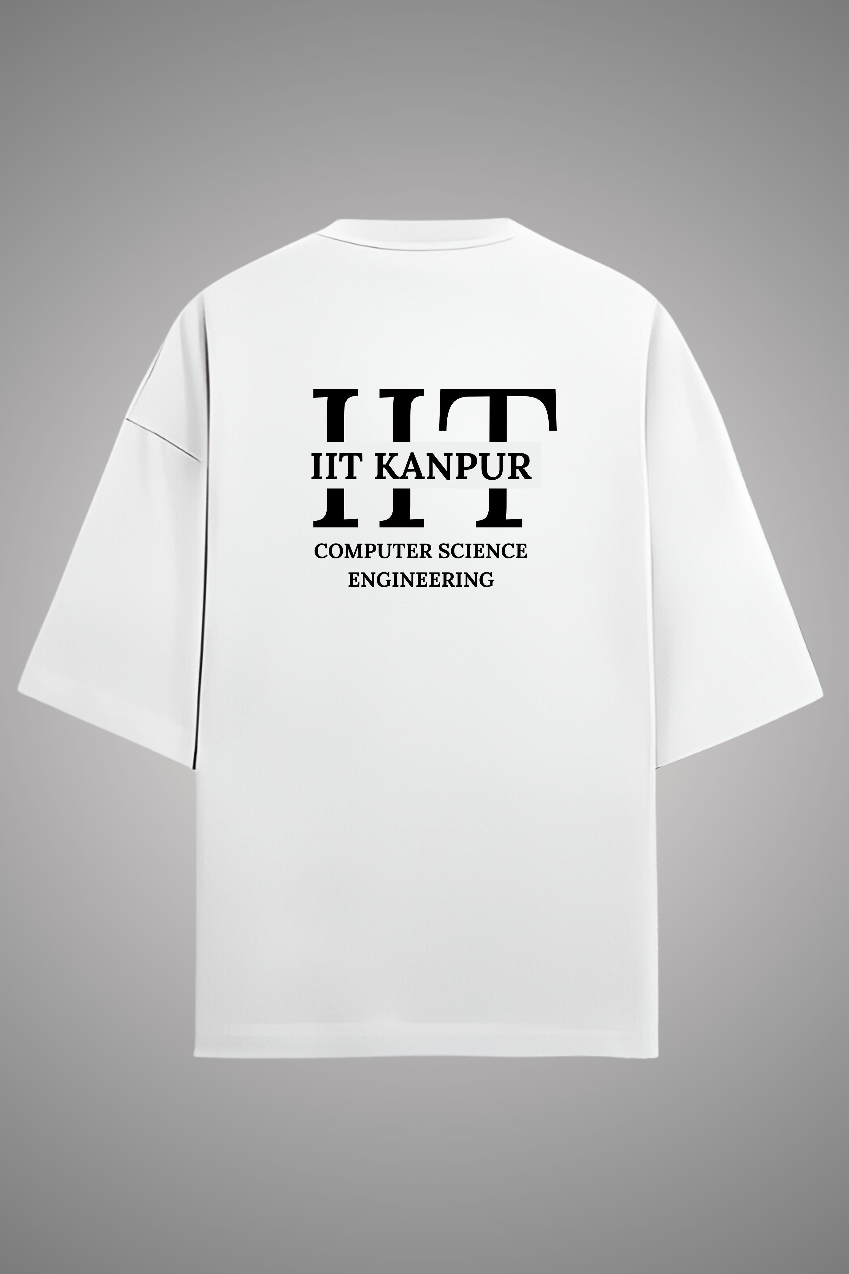 IIT kanpur Oversized T-Shirt (Computer Science Engineering)