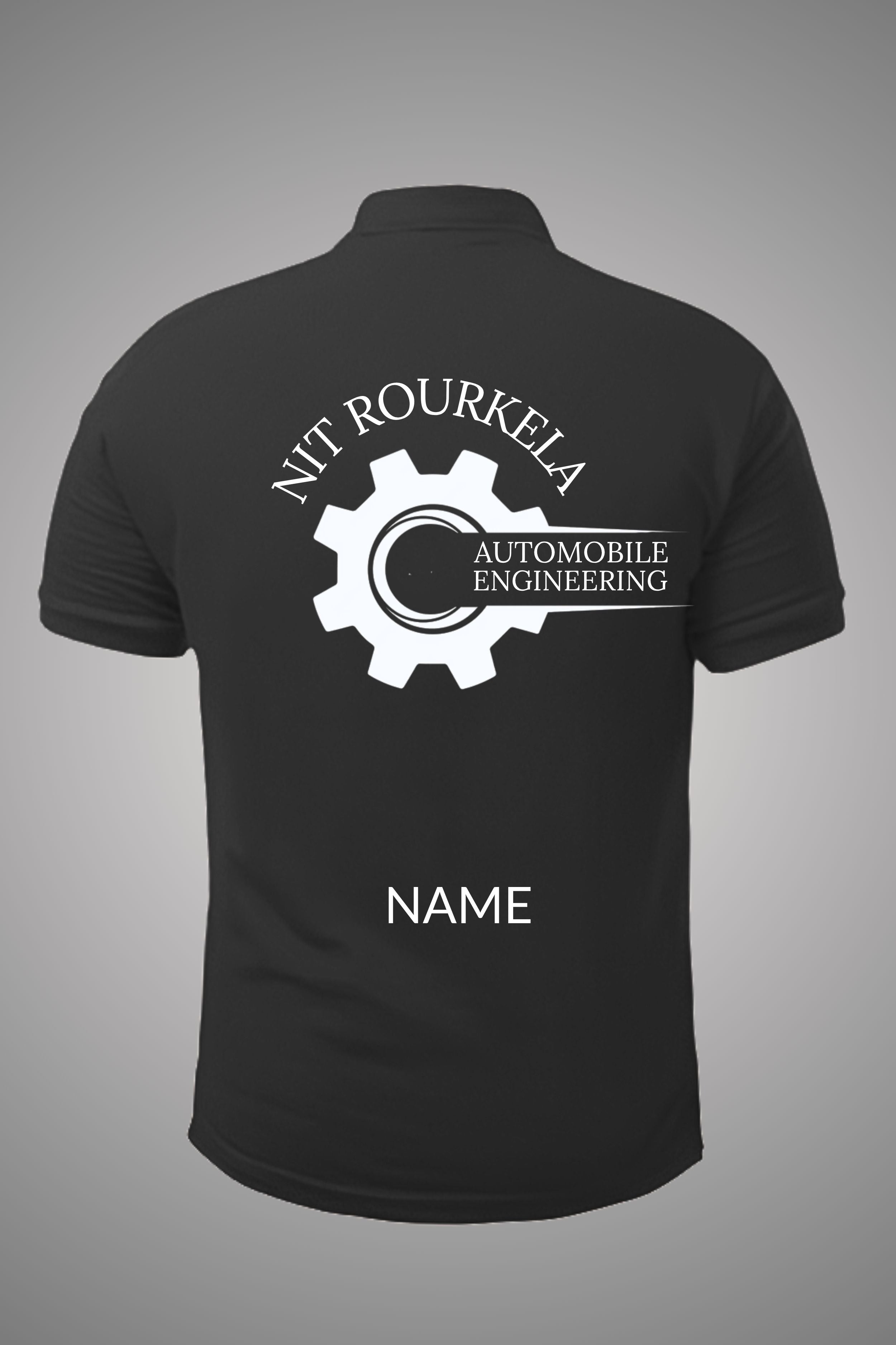 NIT Trichy Polo T-Shirt ( Automobile Engineering )