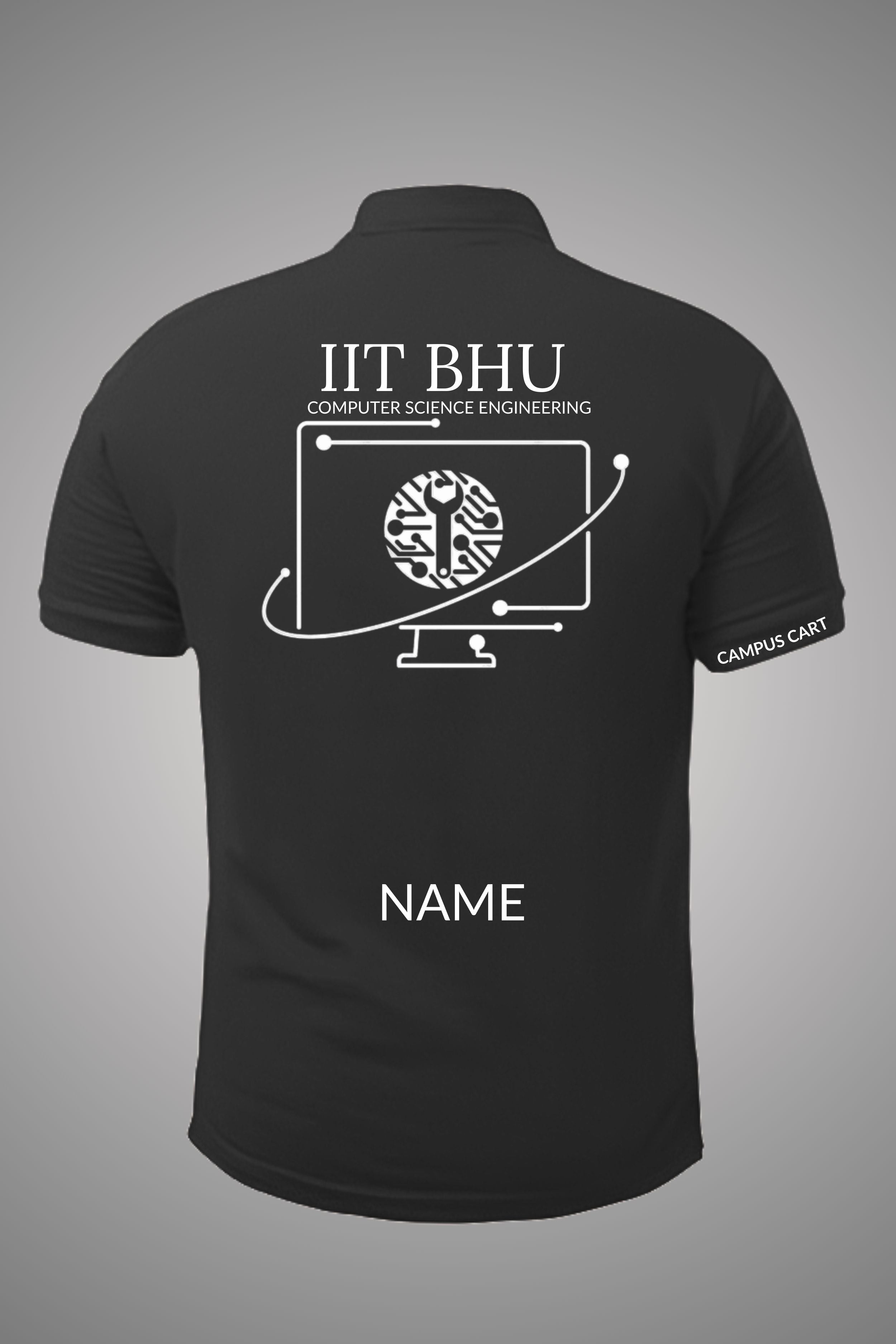 IIT BHU Polo T-Shirt (Computer Science Engineering)