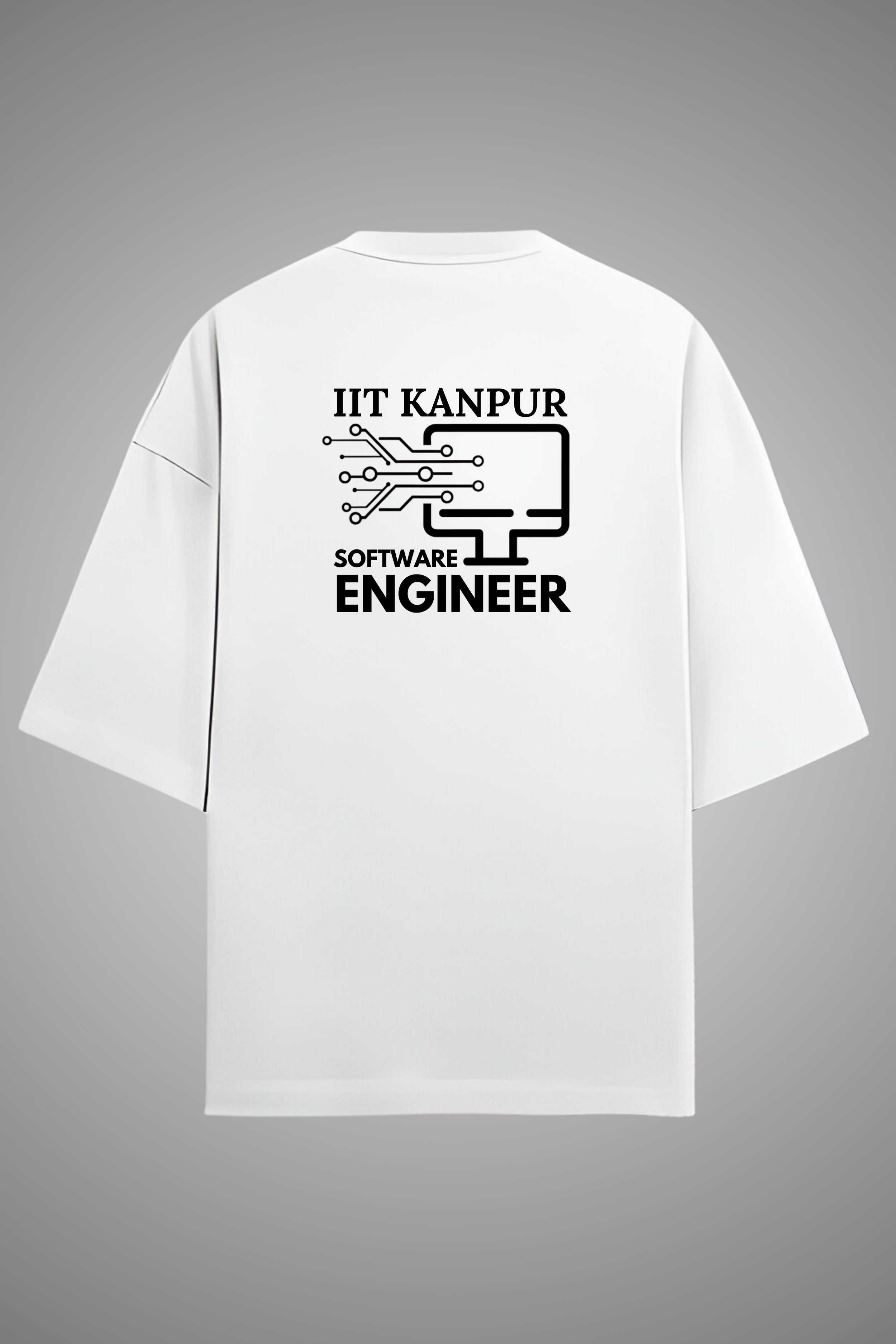 IIT kanpur Oversized T-Shirt (Software Engineering)