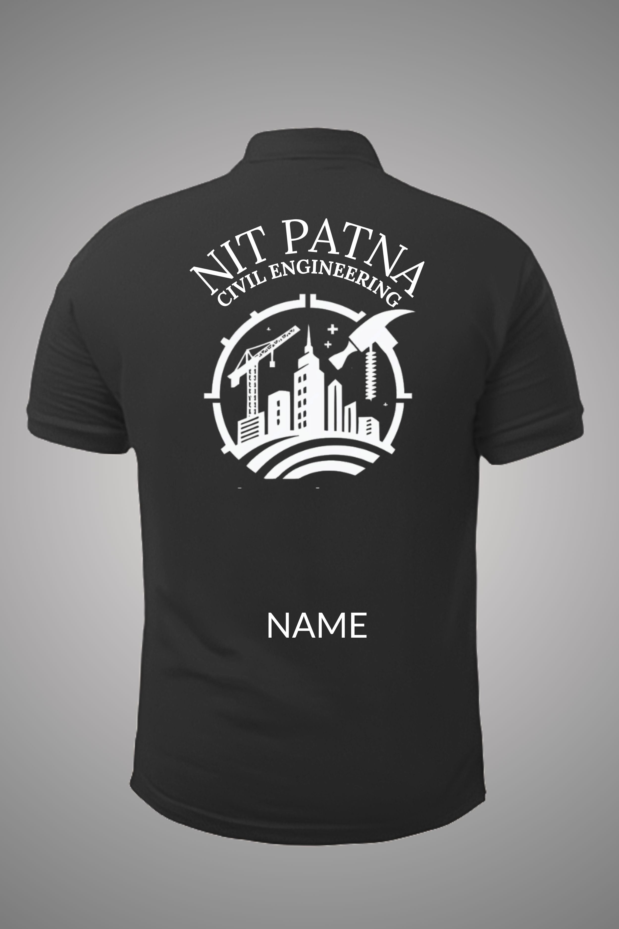 NIT Patna Polo T-Shirt ( Civil Engineering )