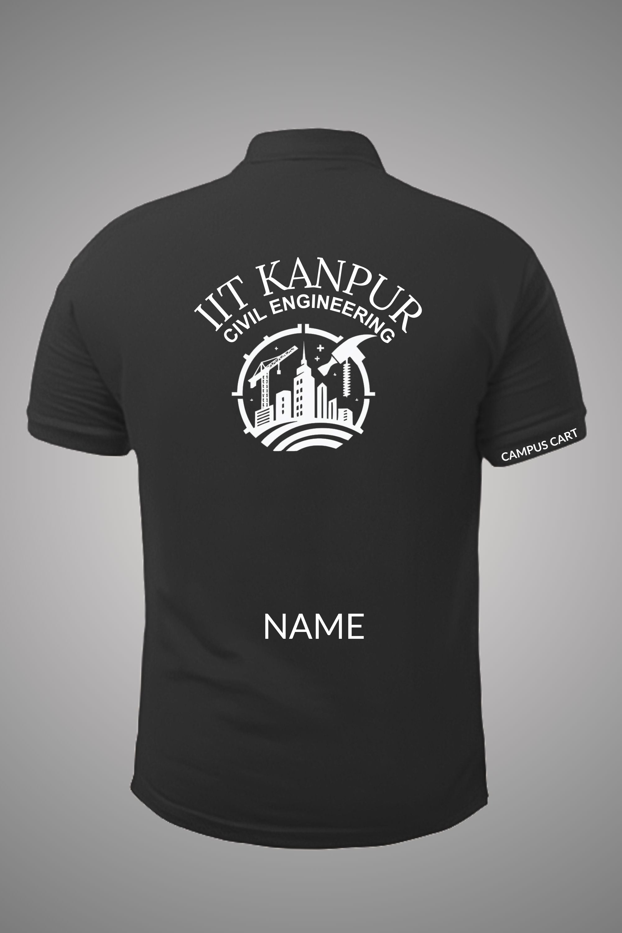 IIT Kanpur Polo T-Shirt (Civil Engineering)