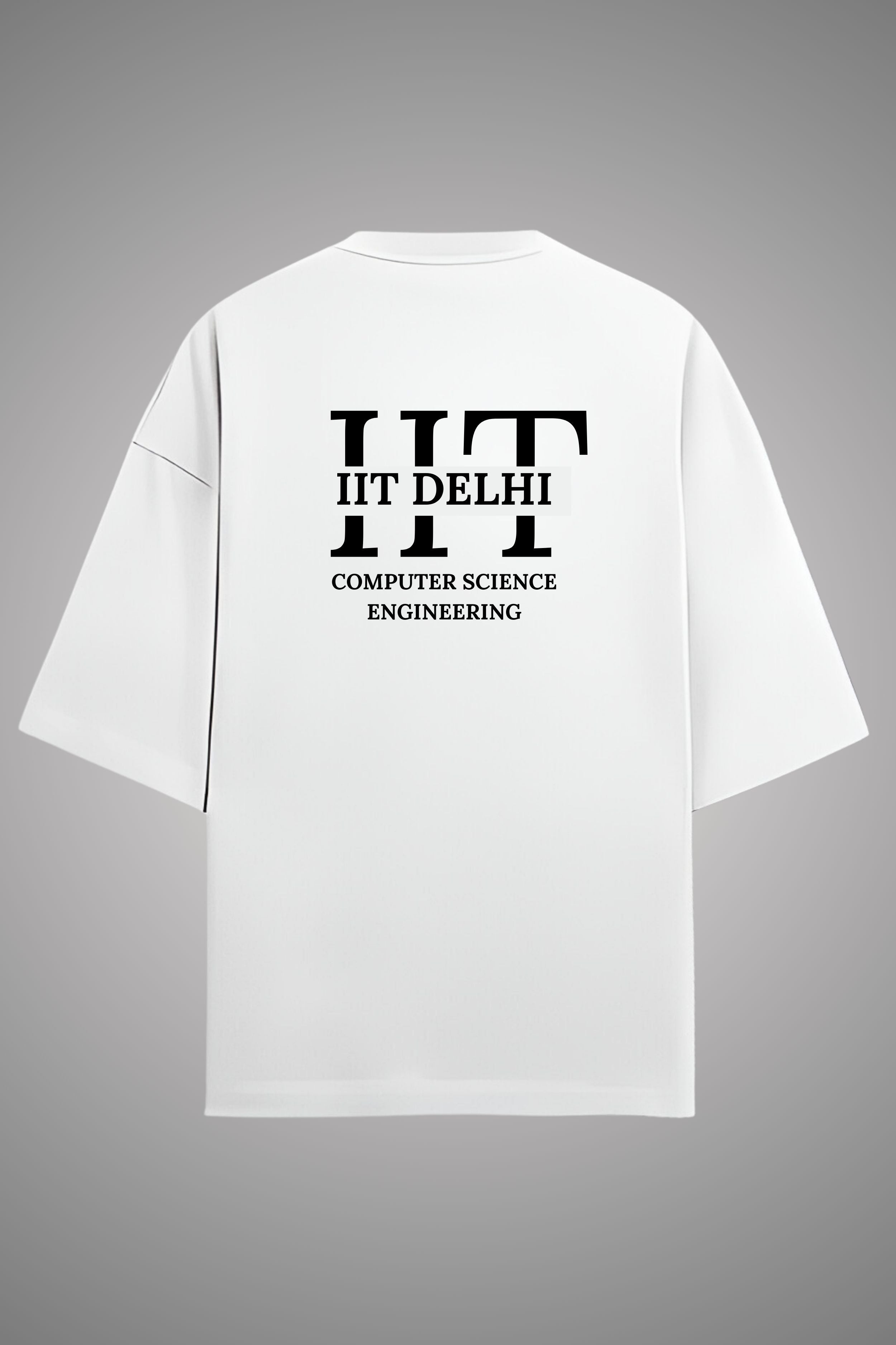 IIT Delhi Oversized T-Shirt (Computer Science Engineering)