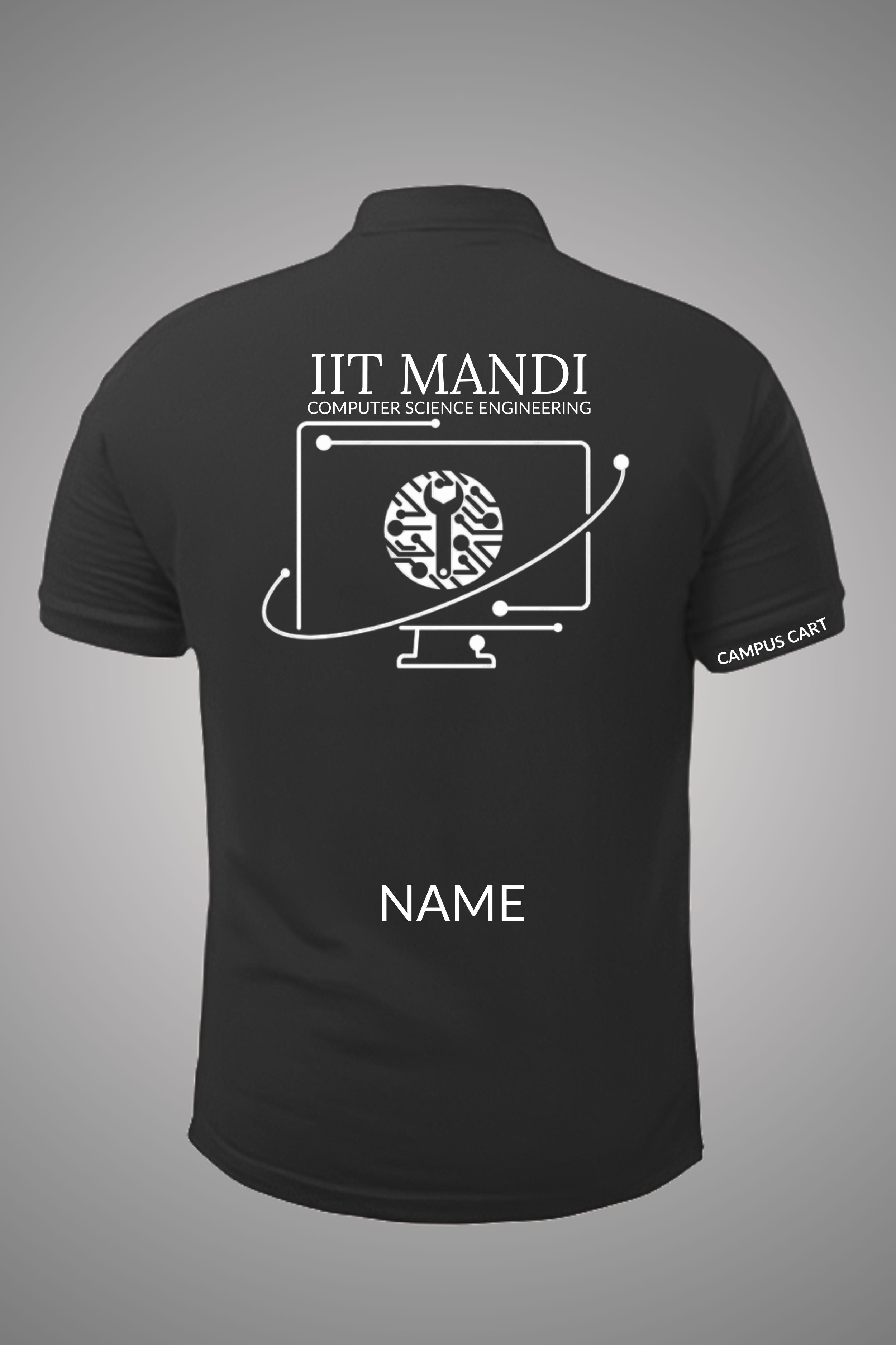 IIT Mandi Polo T-Shirt (Computer Science Engineering)