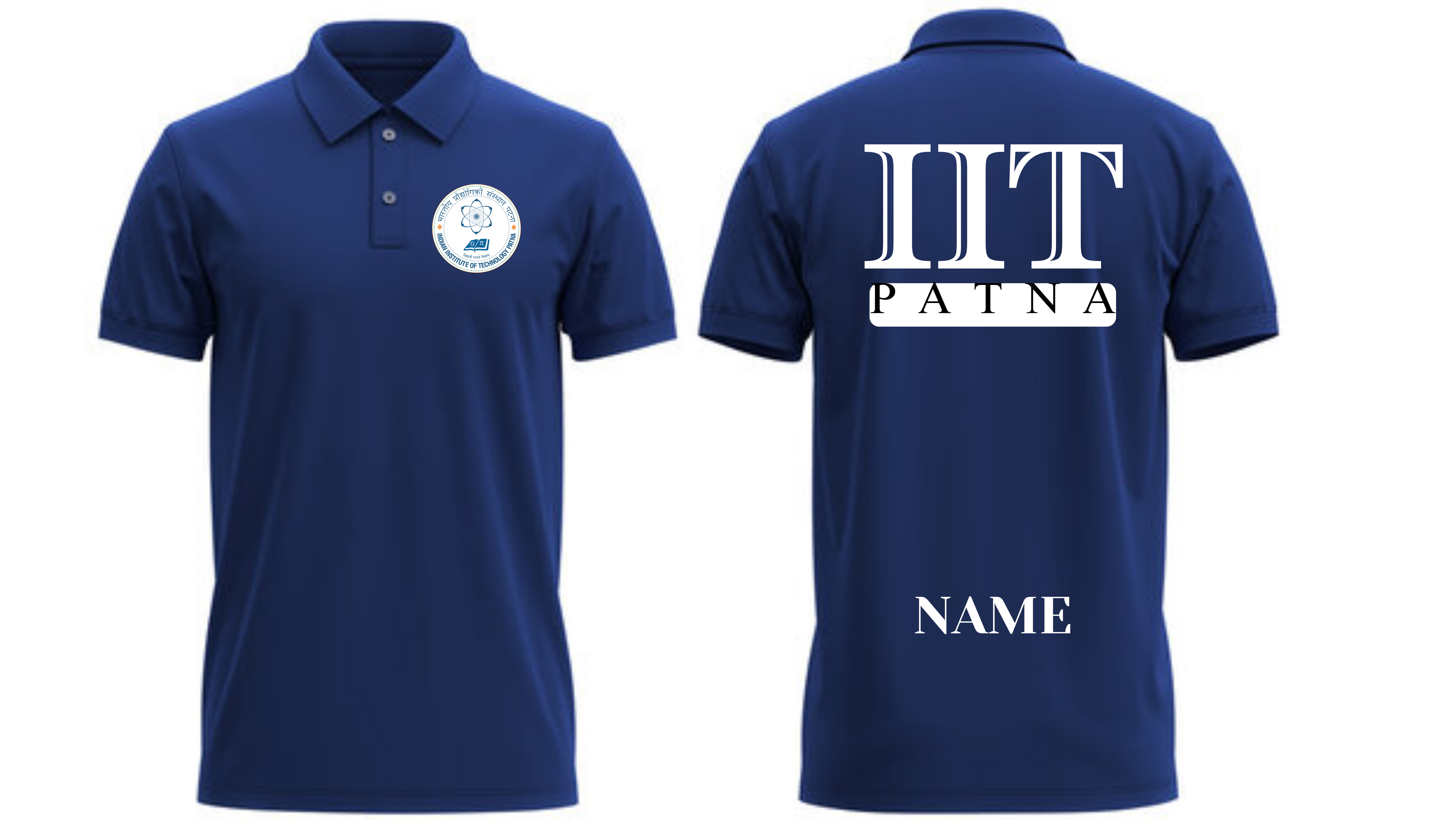 IIT PATNA POLO T-SHIRT ITC Century Handtooled Design