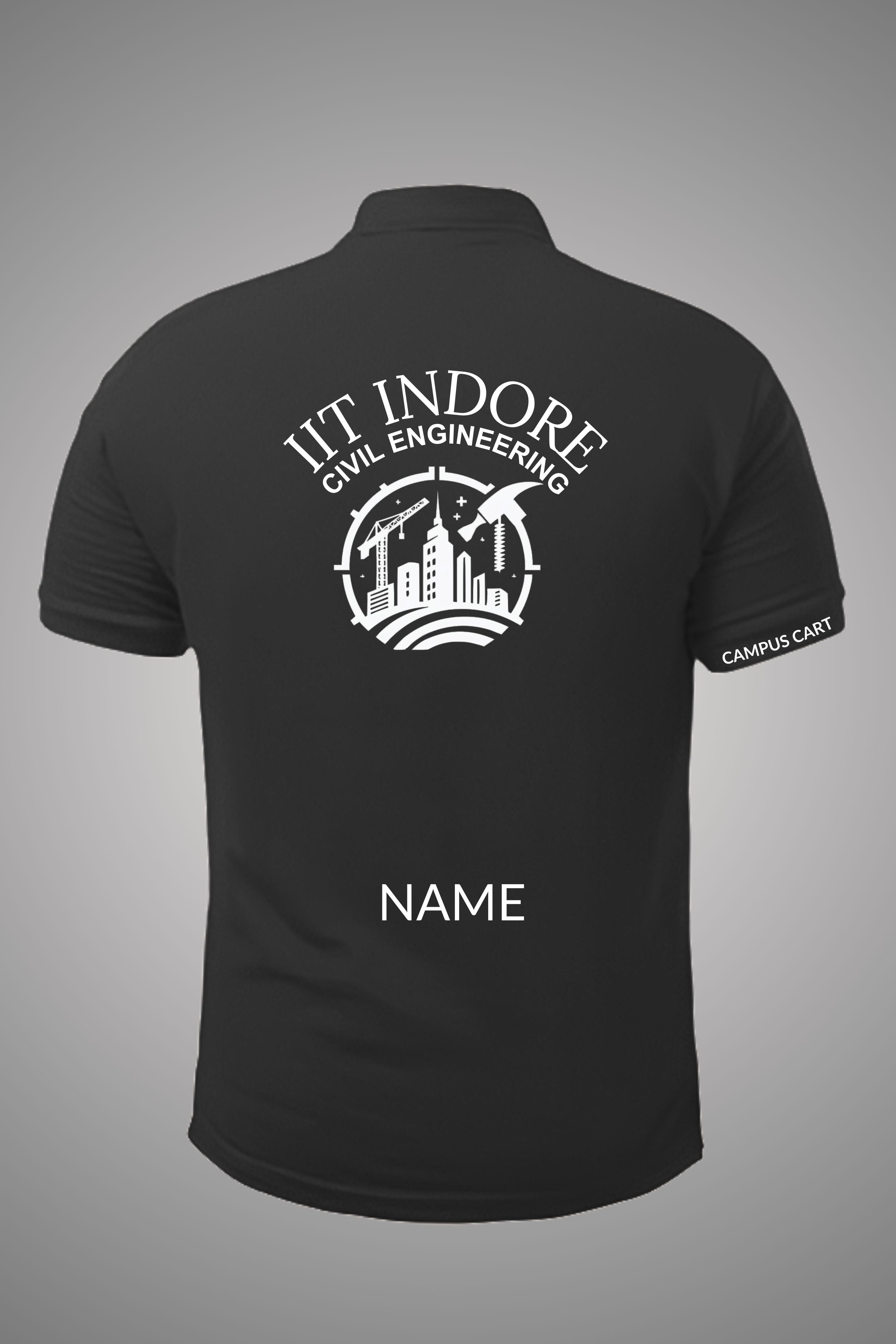 IIT Indore Polo T-Shirt (Civil Engineering)
