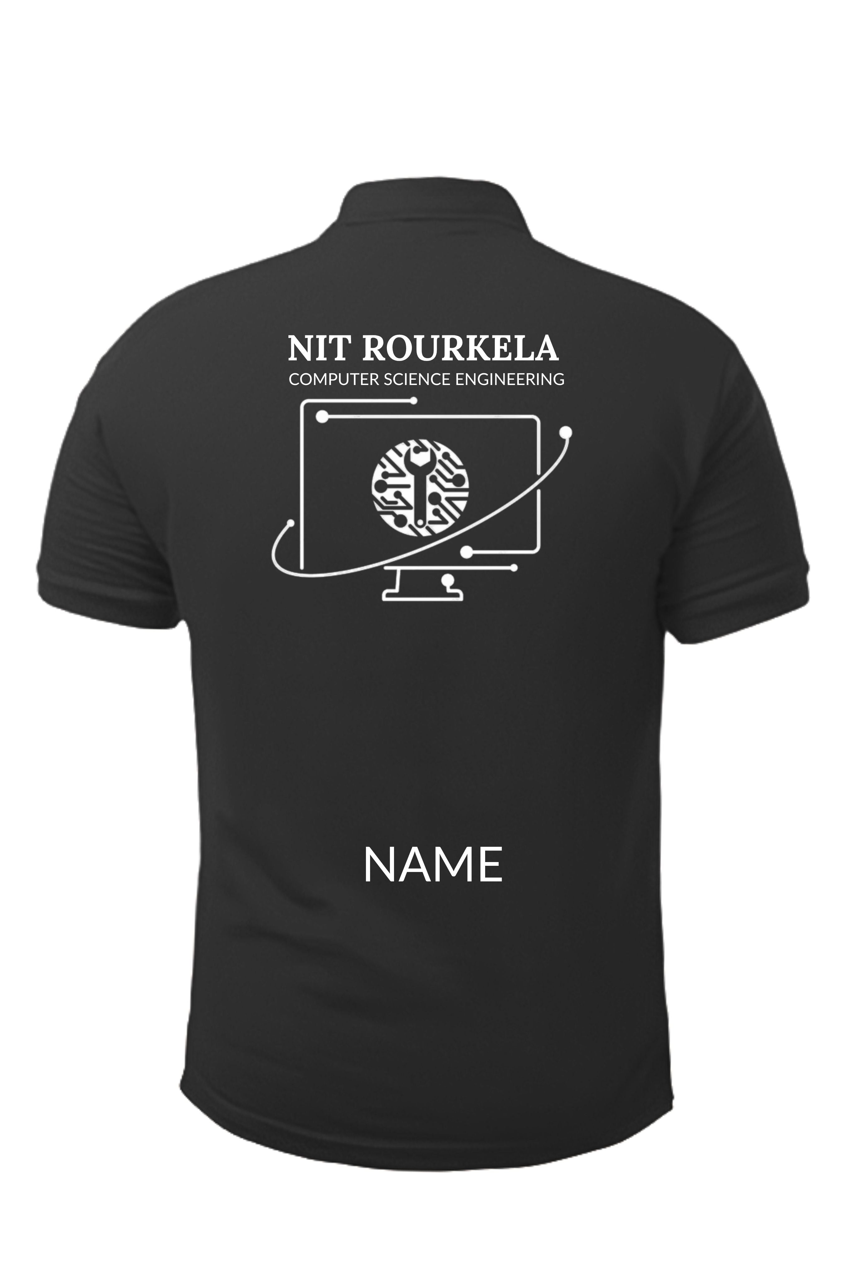 NIT Rourkela Polo T-Shirt ( Computer Engineering )