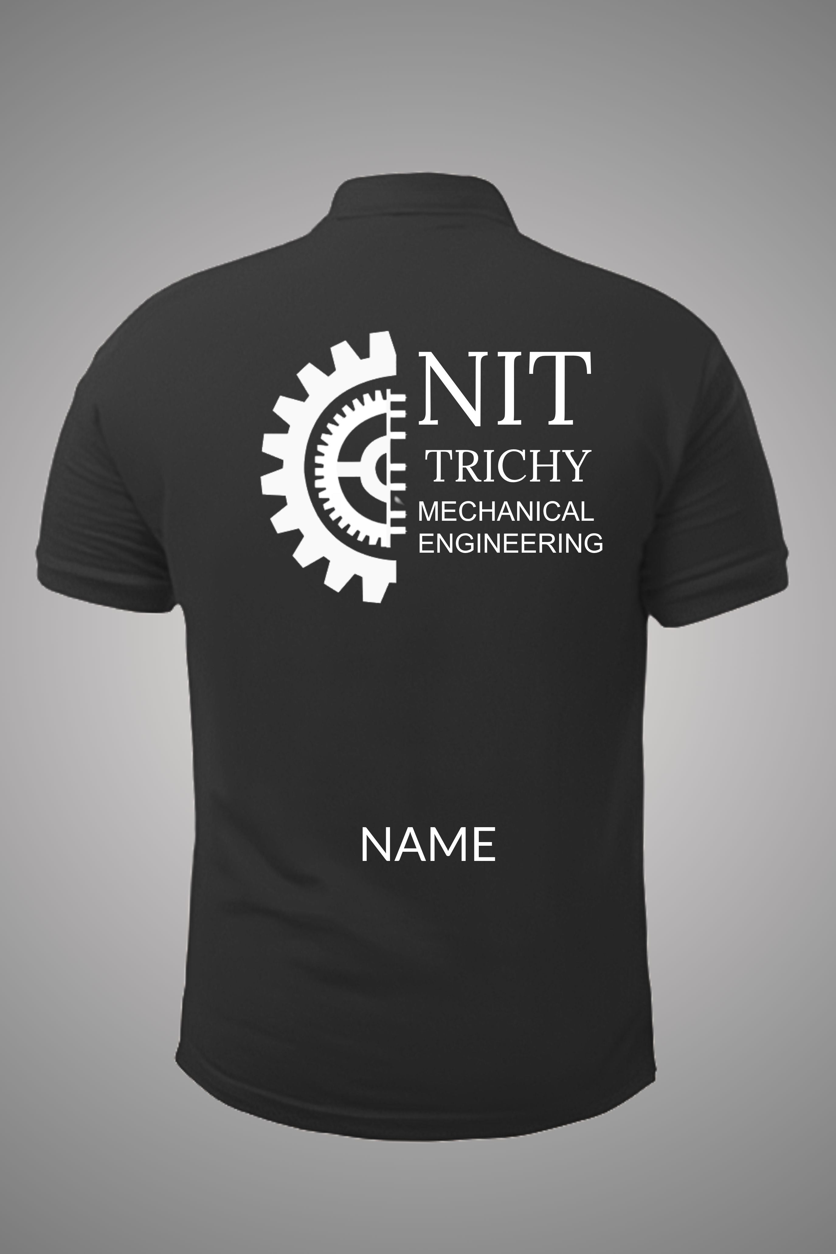 NIT Trichy Polo T-Shirt ( Mechanical Engineering )