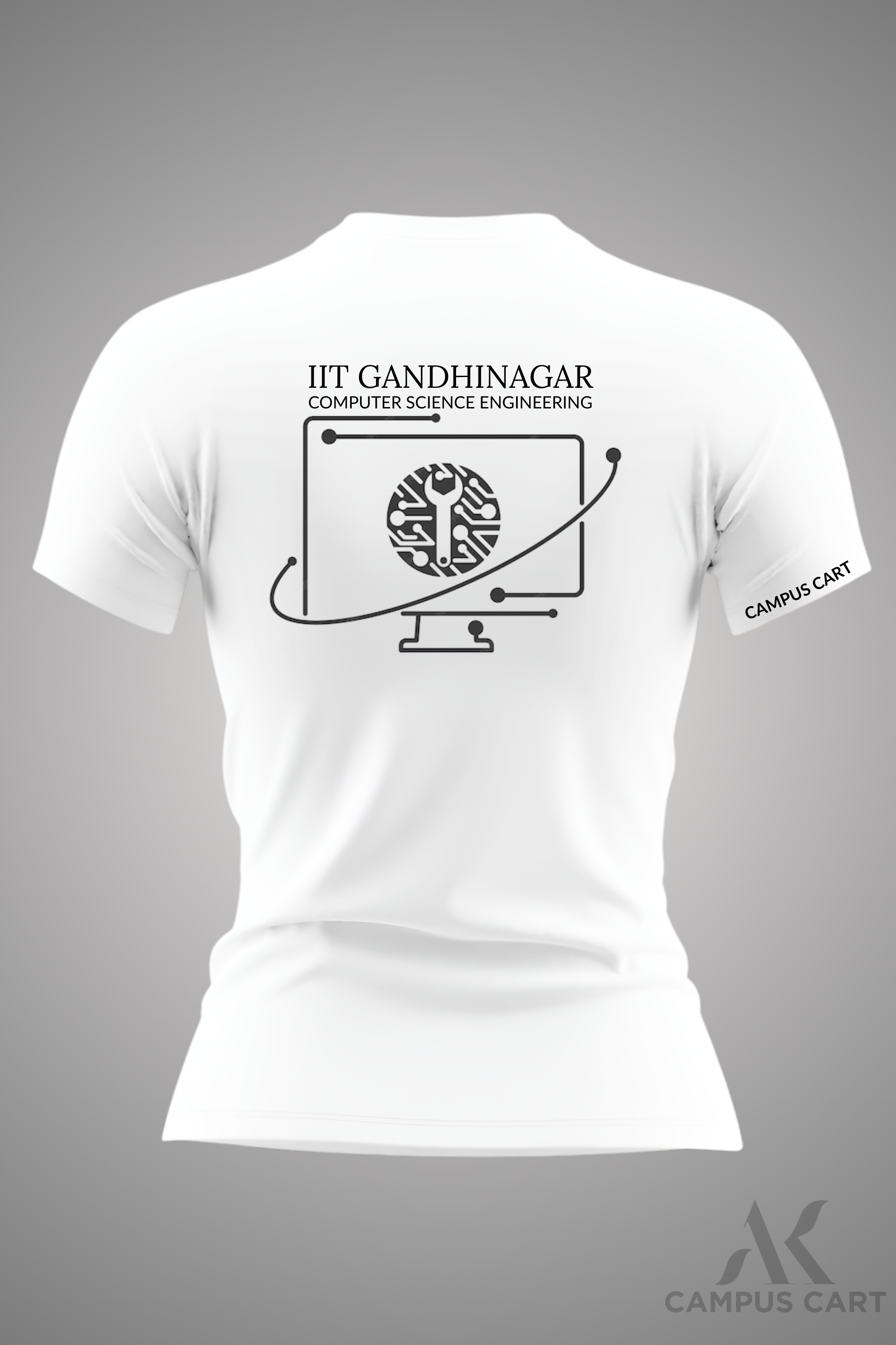 IIT Gandhinagar Normal T-Shirt For Girls( Computer Science Engineering )