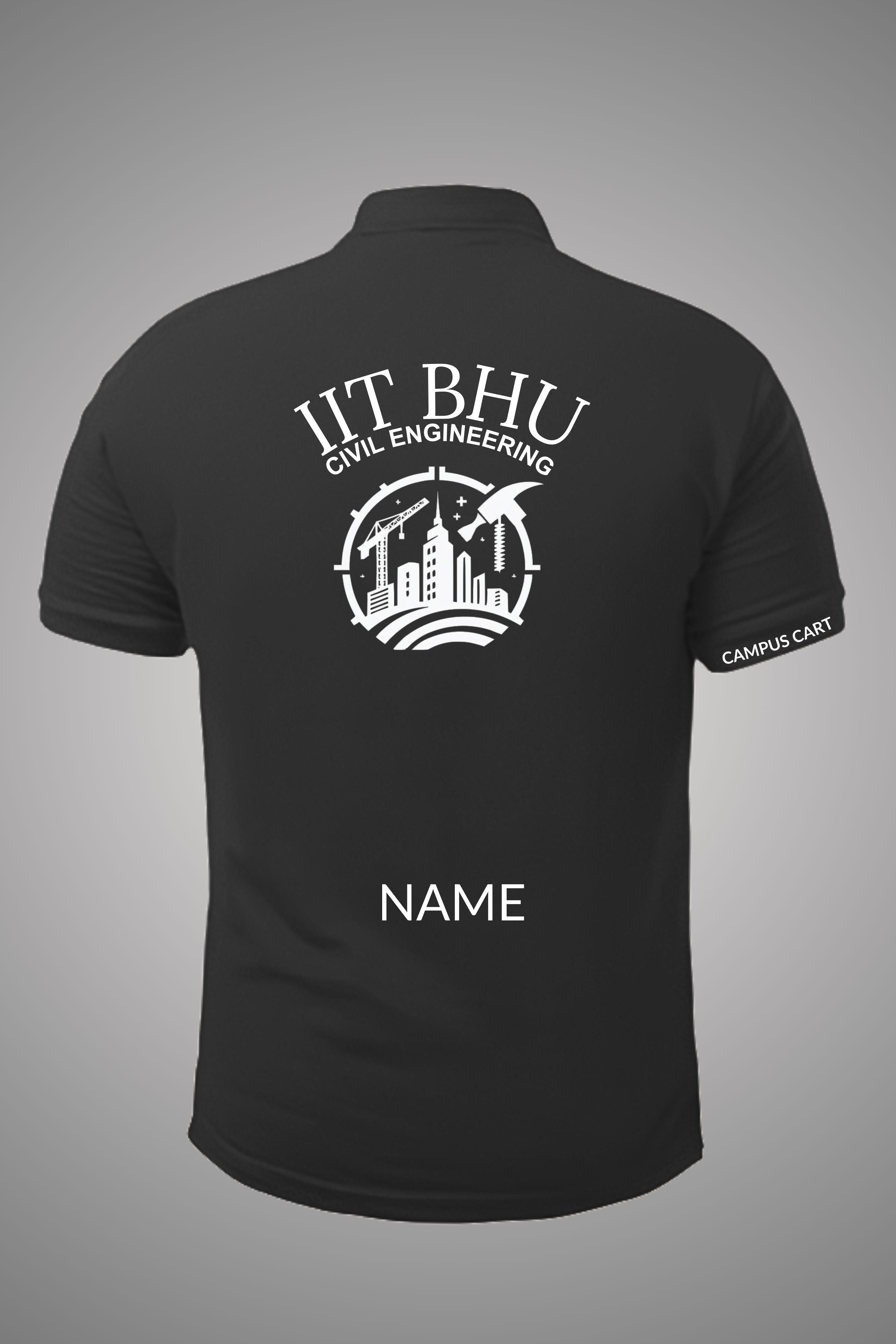 IIT BHU Polo T-Shirt (Civil Engineering)