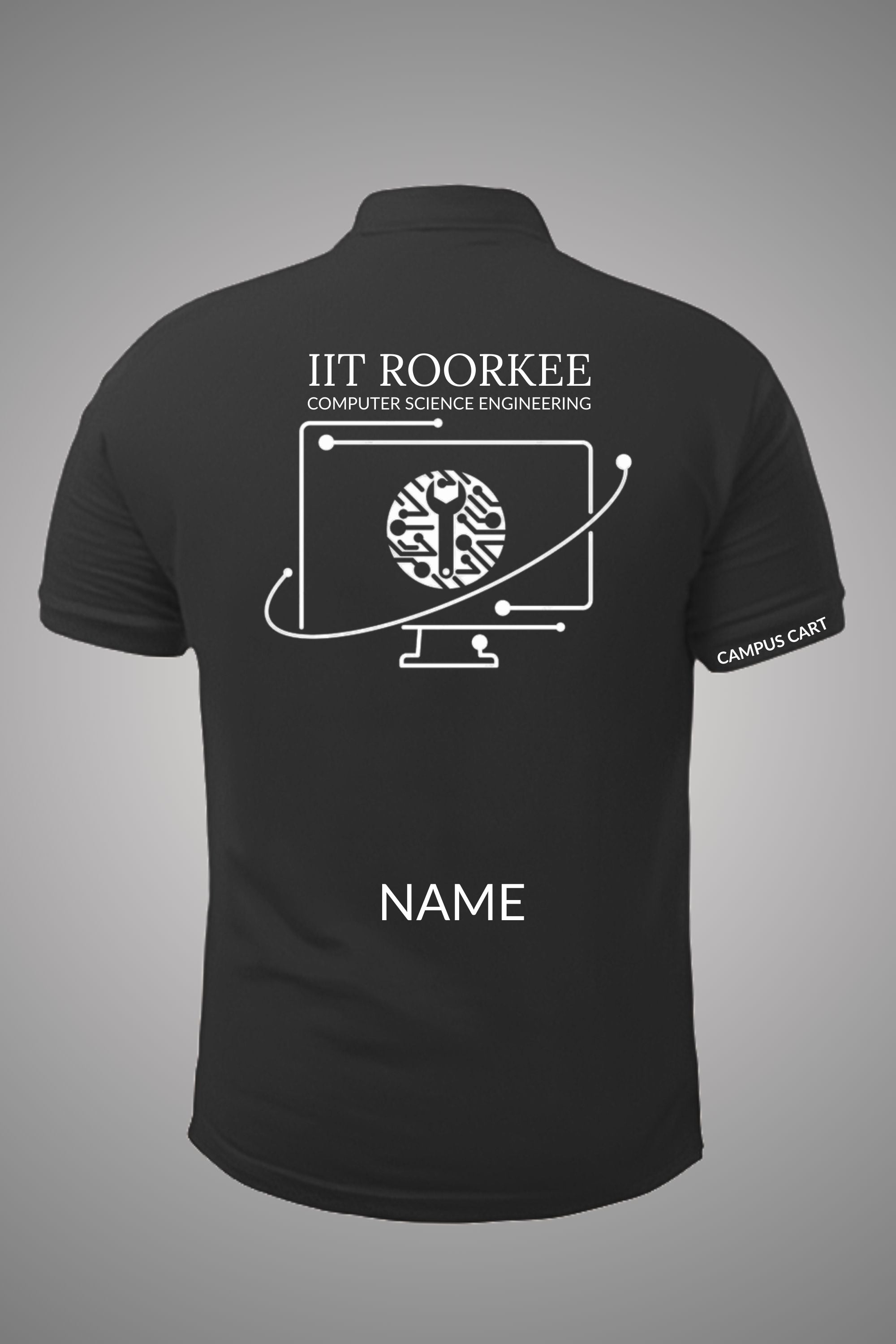 IIT Roorkee Polo T-Shirt (Computer Science Engineering)
