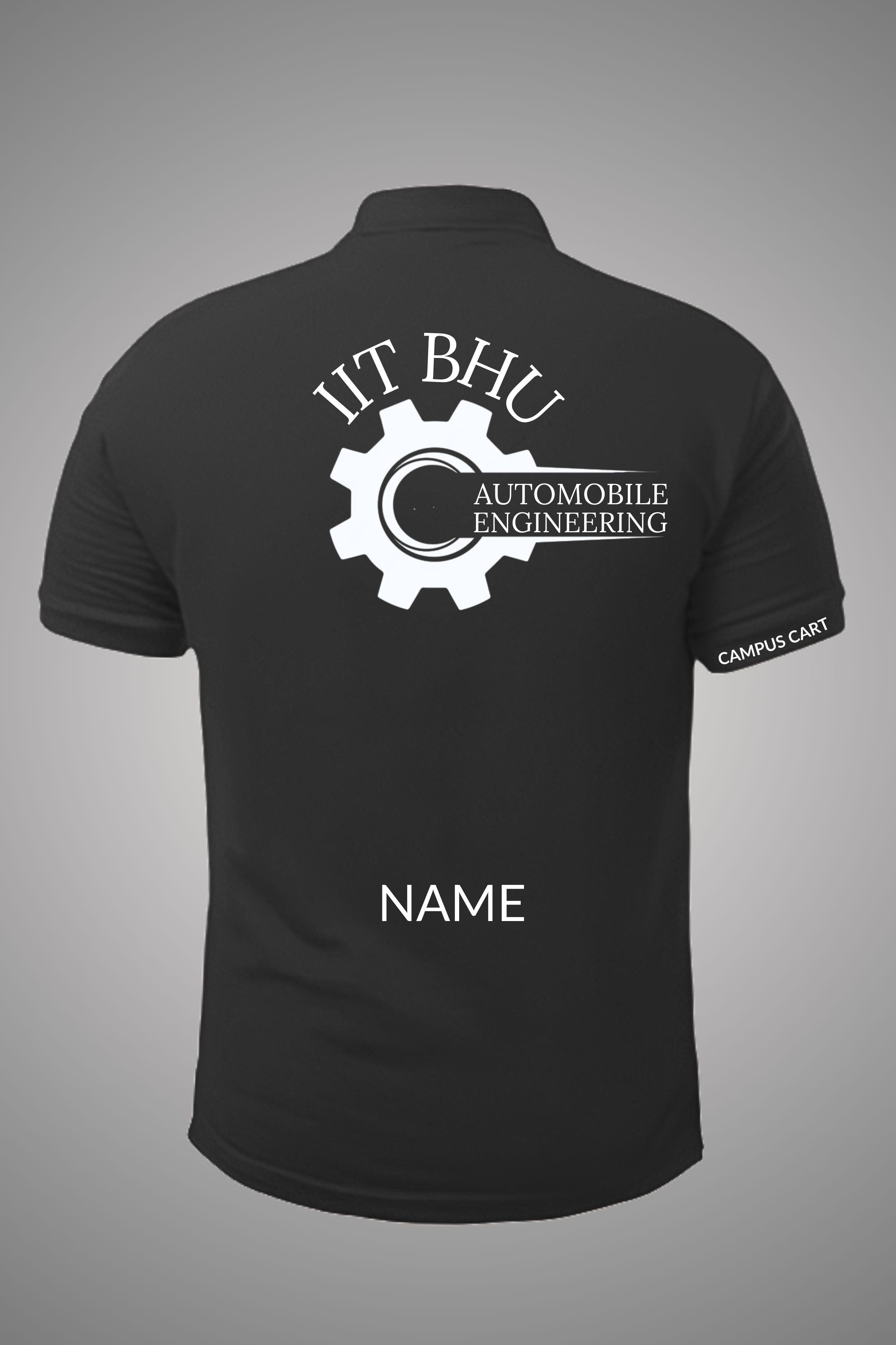 IIT BHU Polo T-Shirt (Automobile Engineering)