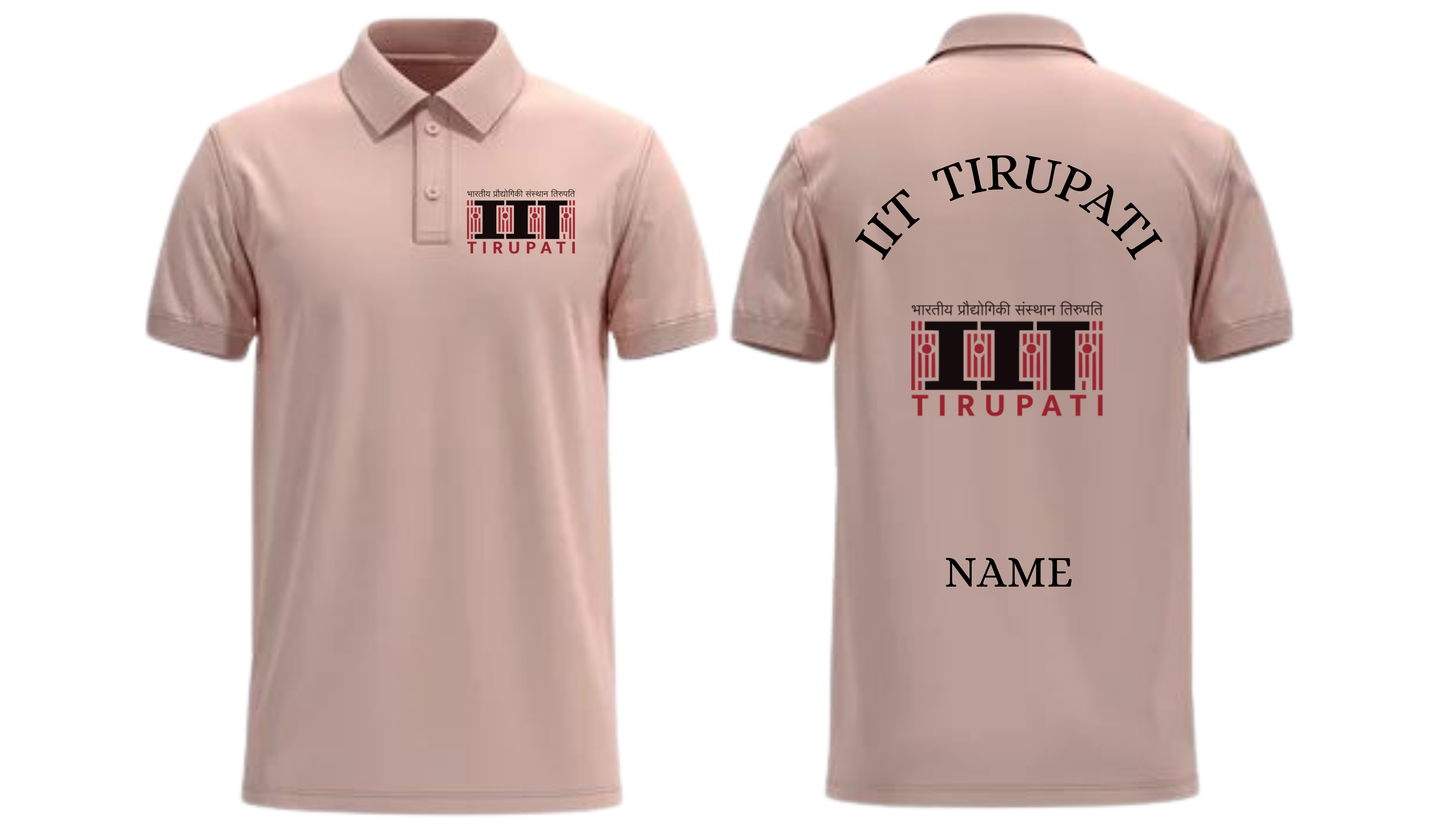 IIT TIRUPATI POLO T-SHIRT Classic Design ( Ak design )
