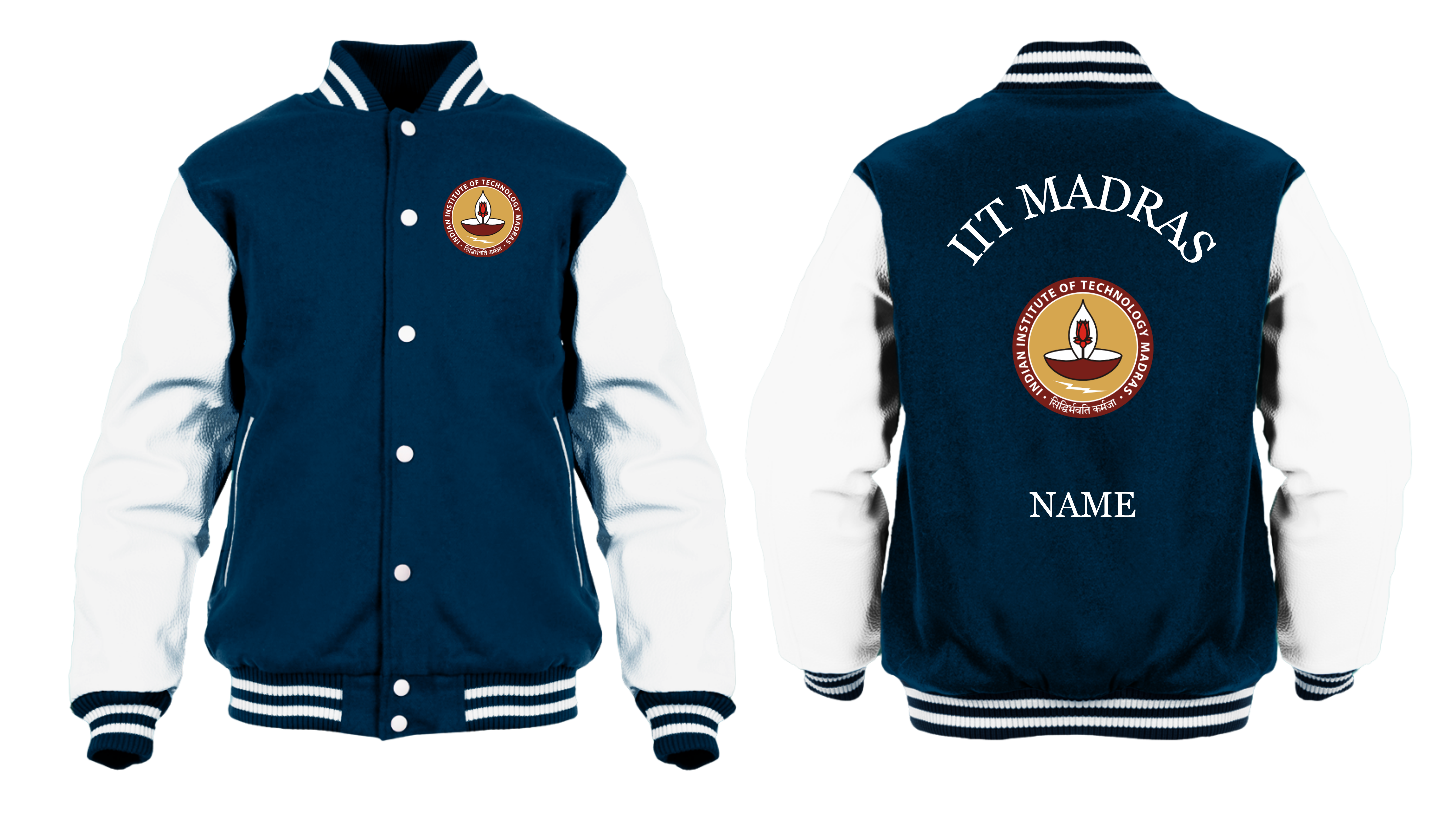 IIT MADRAS Varsity Classic Design 1 ( Ak Design)