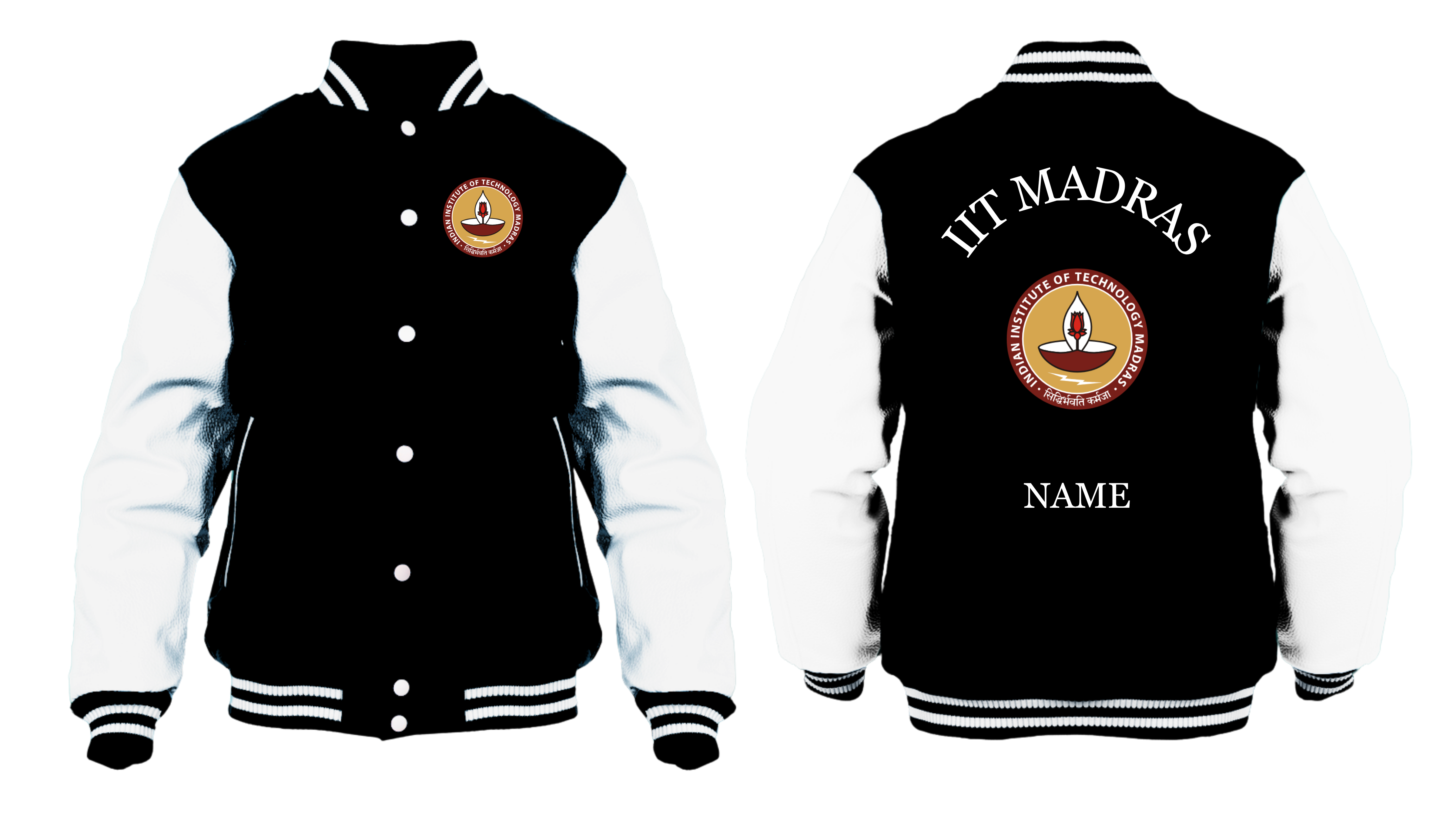 IIT MADRAS Varsity Classic Design 1 ( Ak Design)