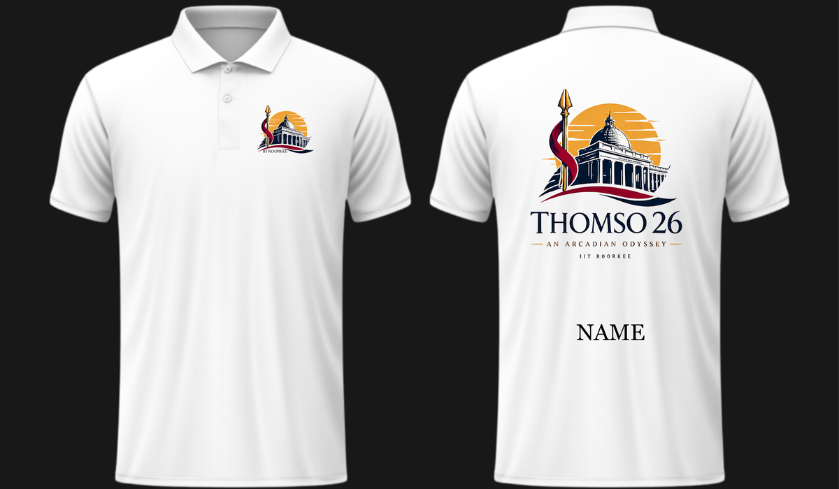 POLO TEES Design 3, THOMSO IIT Roorkee,