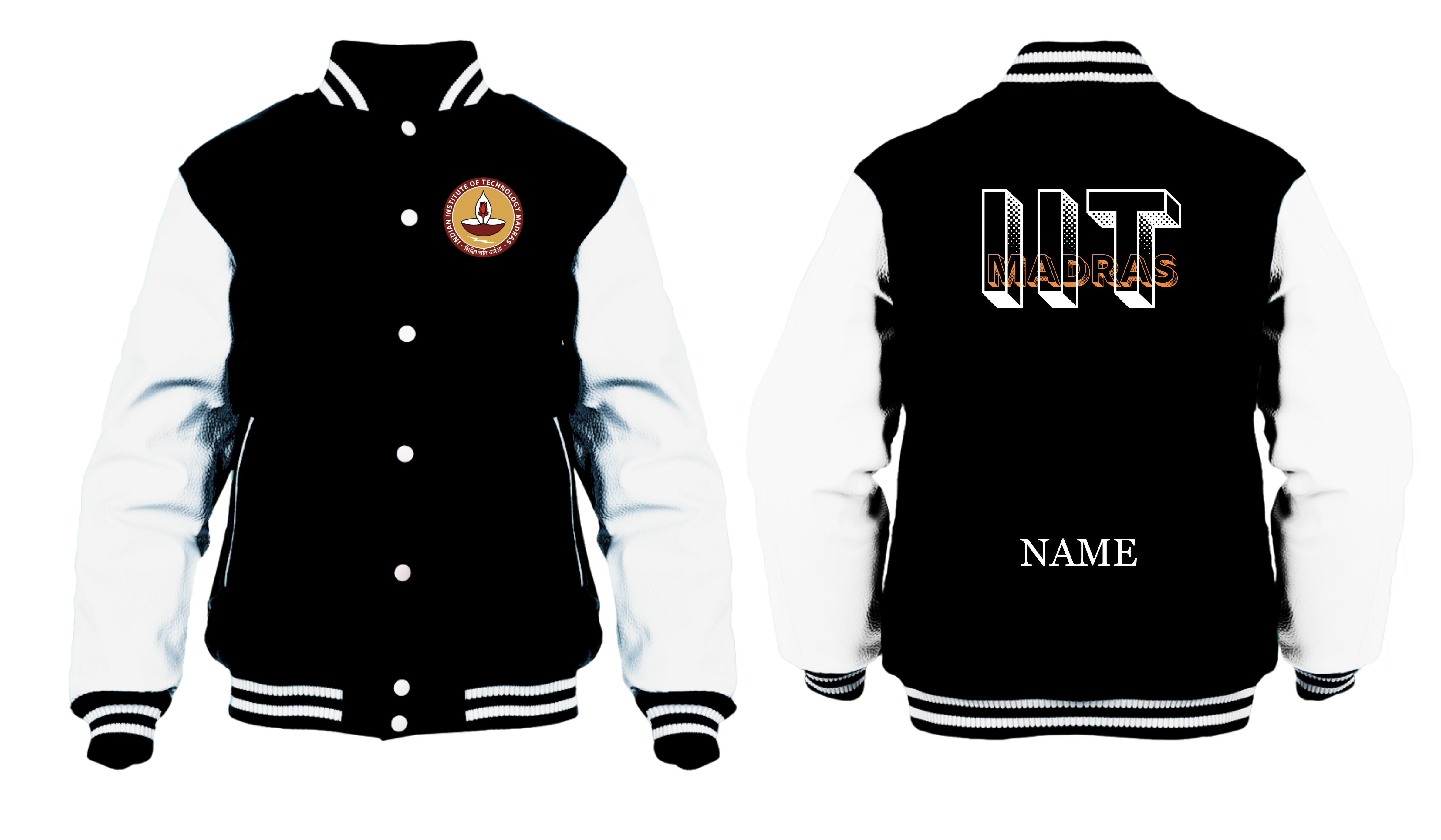 IIT MADRAS Varsity Classic Design 4 ( Ak Design)