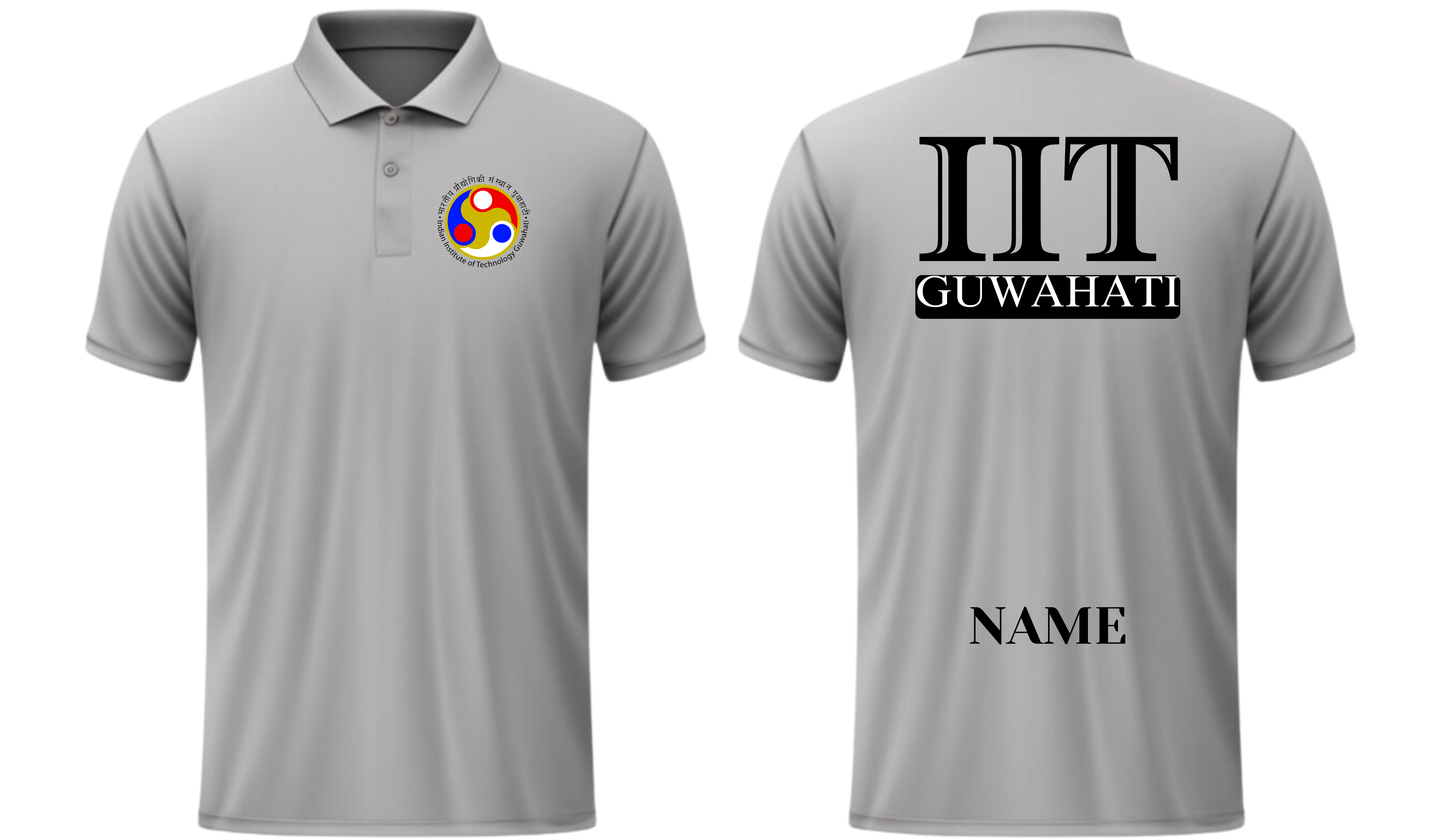 IIT GUWAHATI POLO T-SHIRT ITC Century Handtooled DESIGN (CAMPUSCART DESIGN )