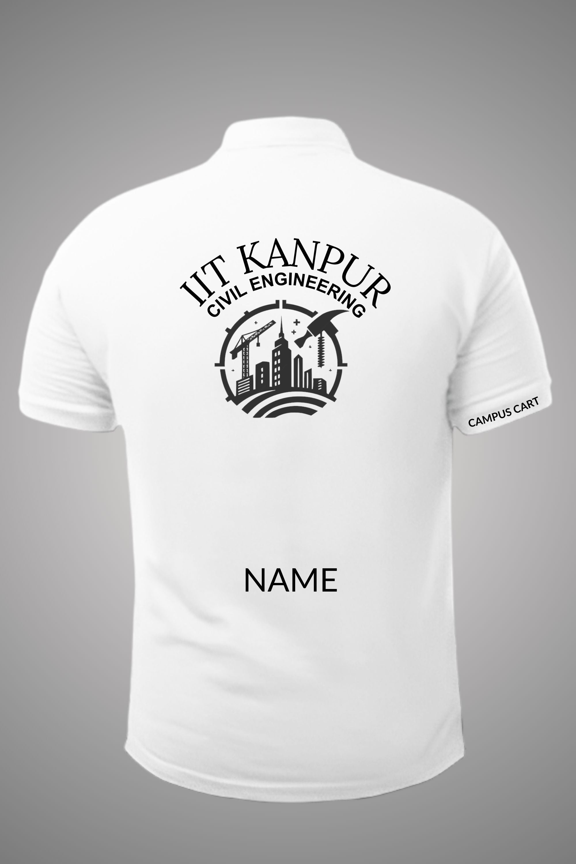 IIT Kanpur Polo T-Shirt (Civil Engineering)