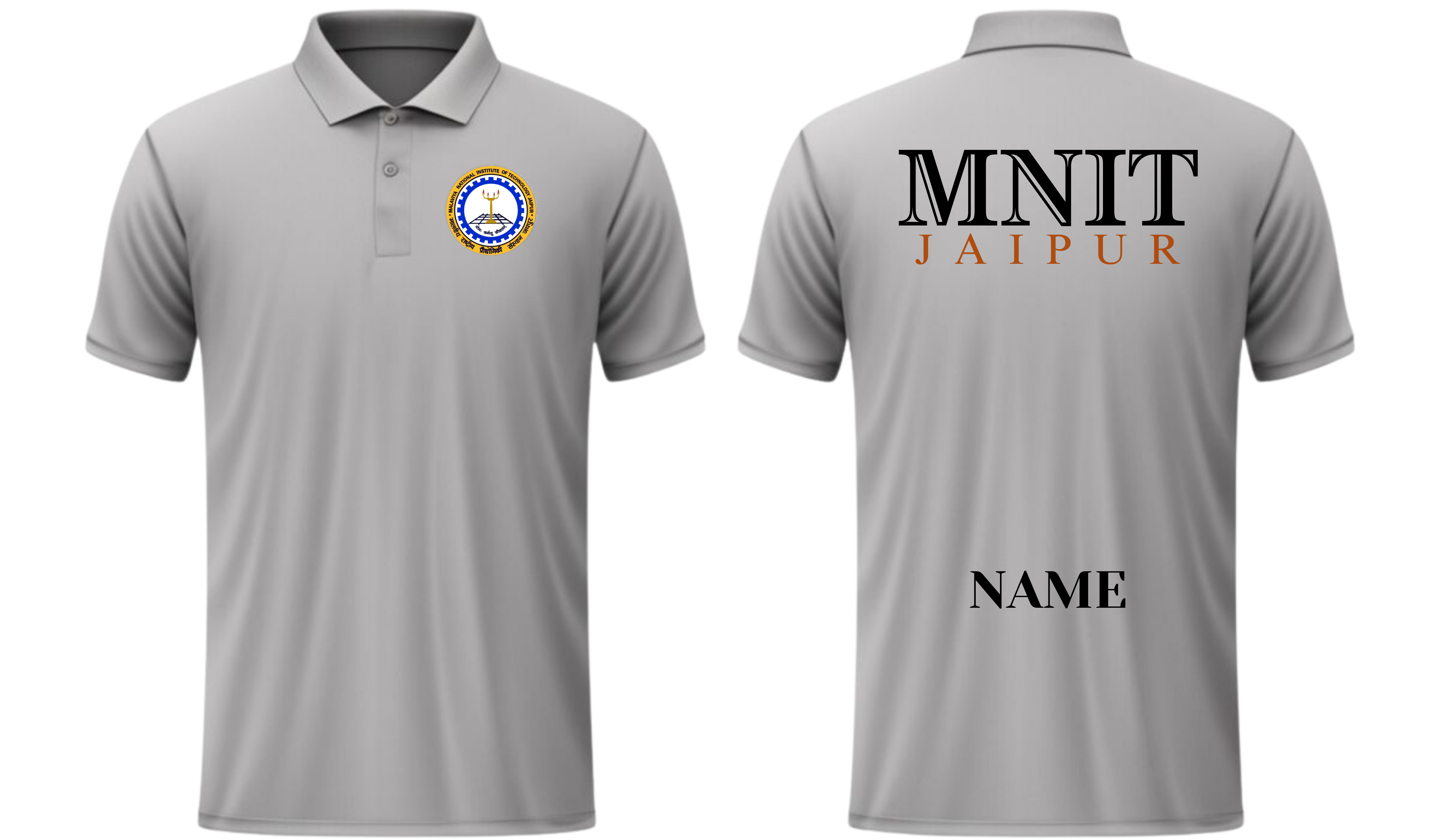 MNIT Jaipur POLO T-SHIRT ITC Century Handtooled Design