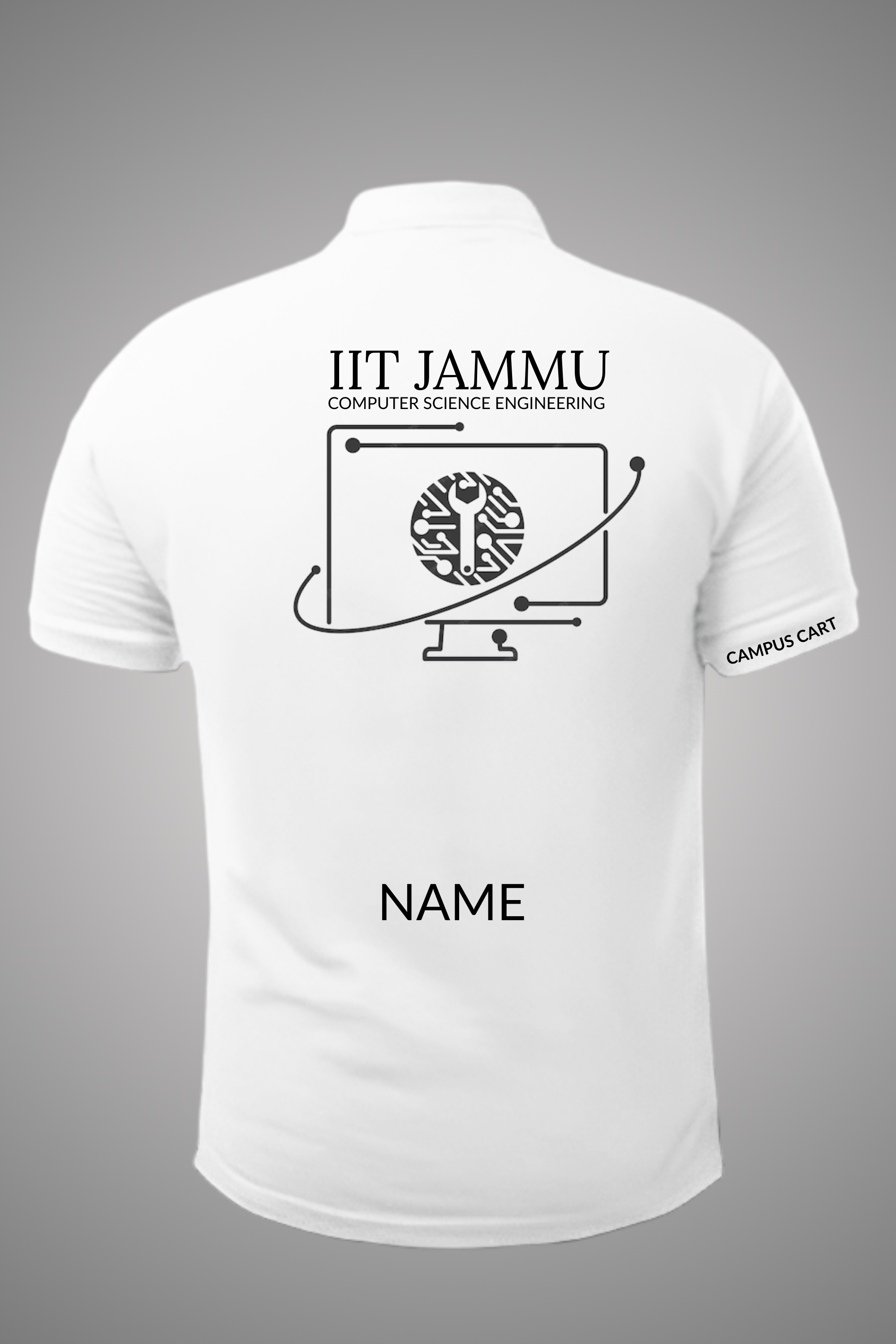 IIT Jammu Polo T-Shirt (Computer Science Engineering)
