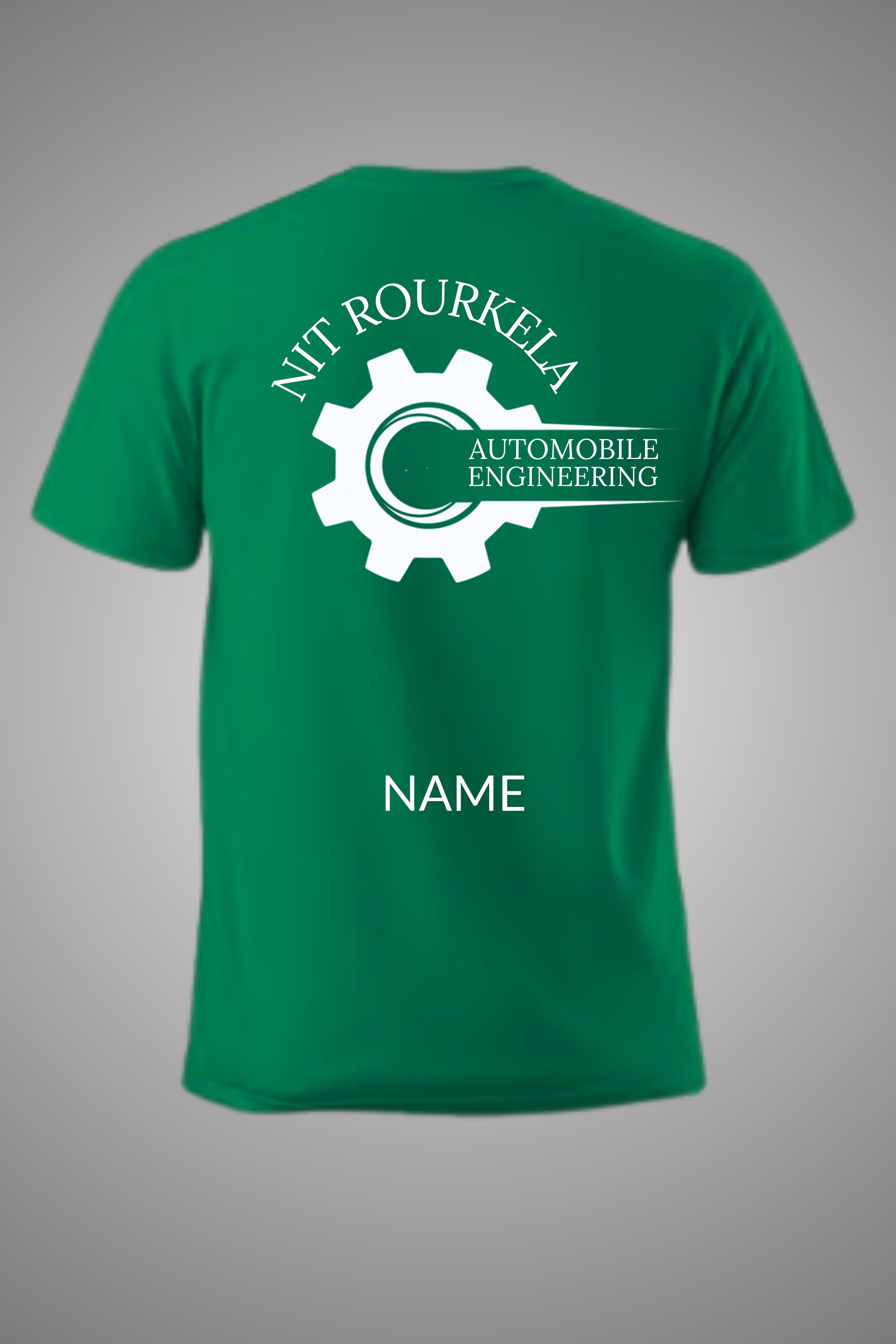 NIT Rourkela Round Nek T-Shirt ( Automobile Engineering )