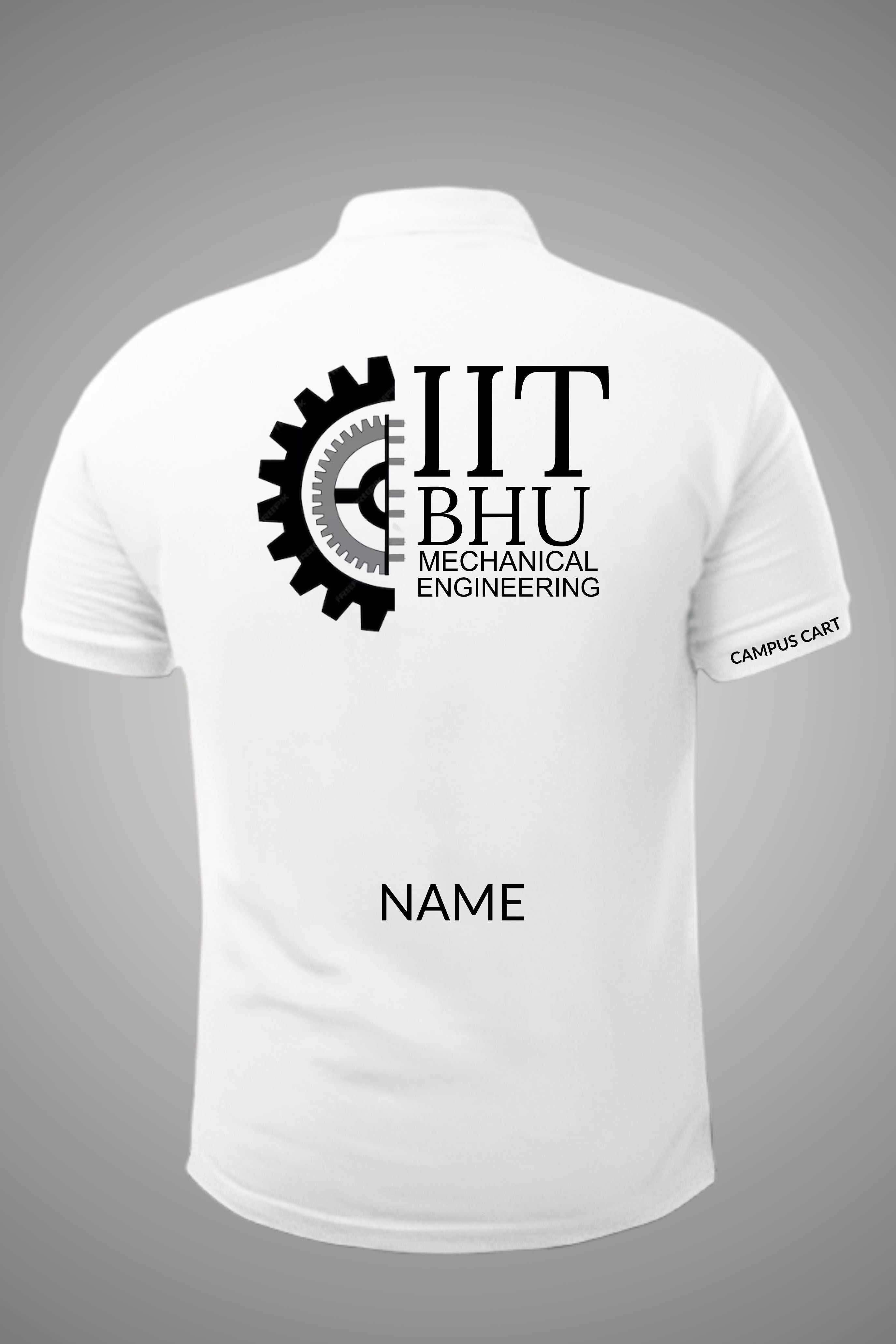 IIT BHU Polo T-Shirt (Mechanical Engineering)