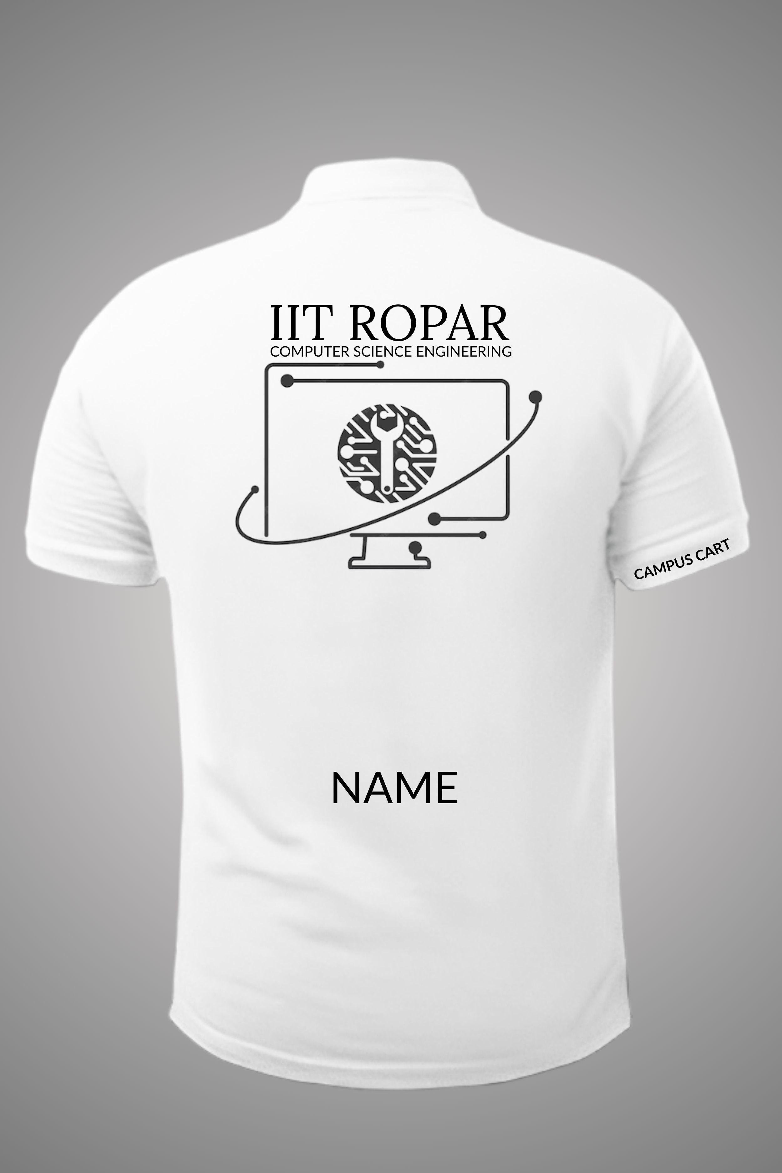 IIT Ropar Polo T-Shirt (Computer Science Engineering)