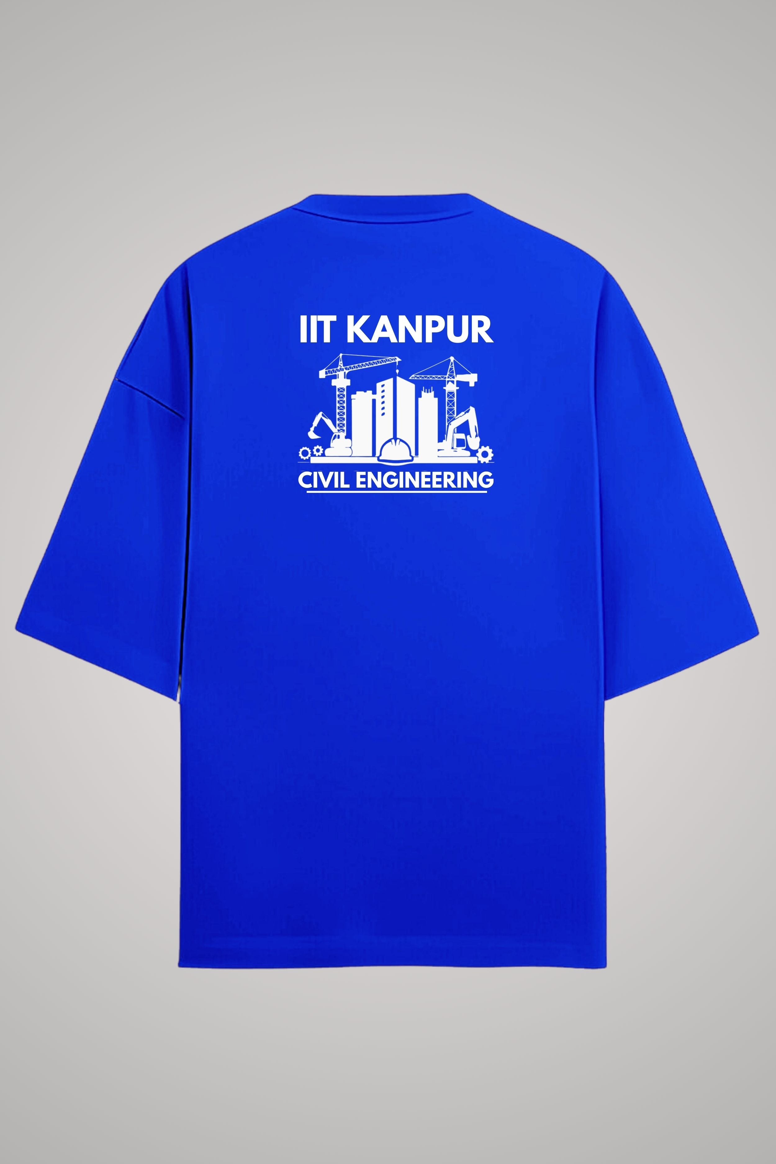 IIT kanpur Oversized T-Shirt (Civil Engineering)