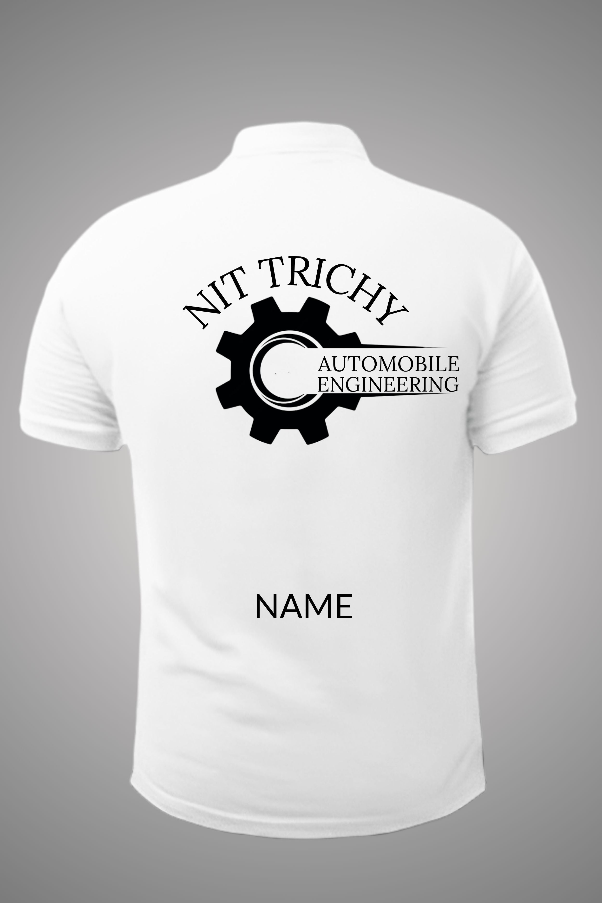 NIT Trichy Polo T-Shirt ( Automobile Engineering )