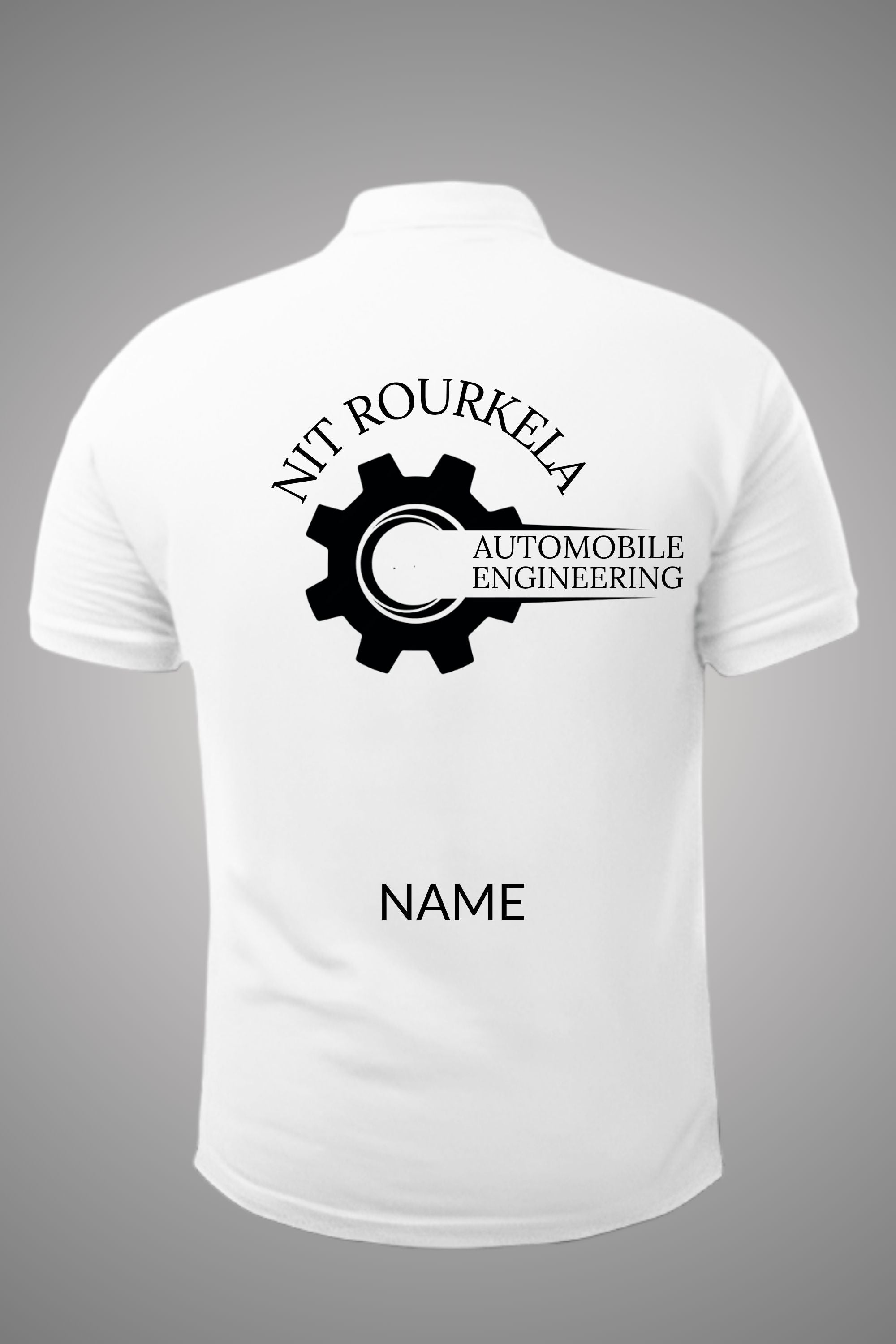 NIT Rourkela Polo T-Shirt ( Automobile Engineering )