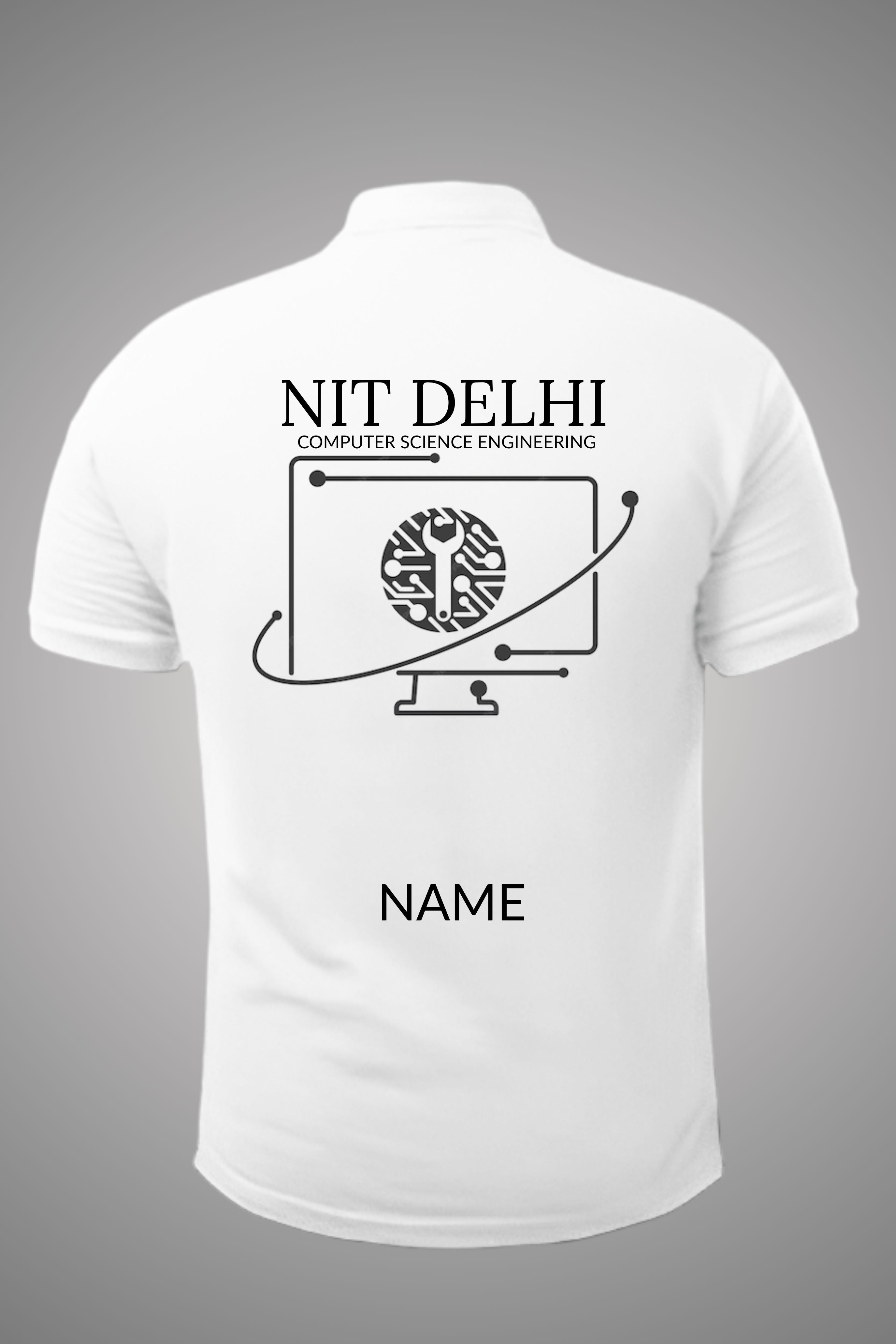 NIT Delhi Polo T-Shirt ( Computer Science Engineering )