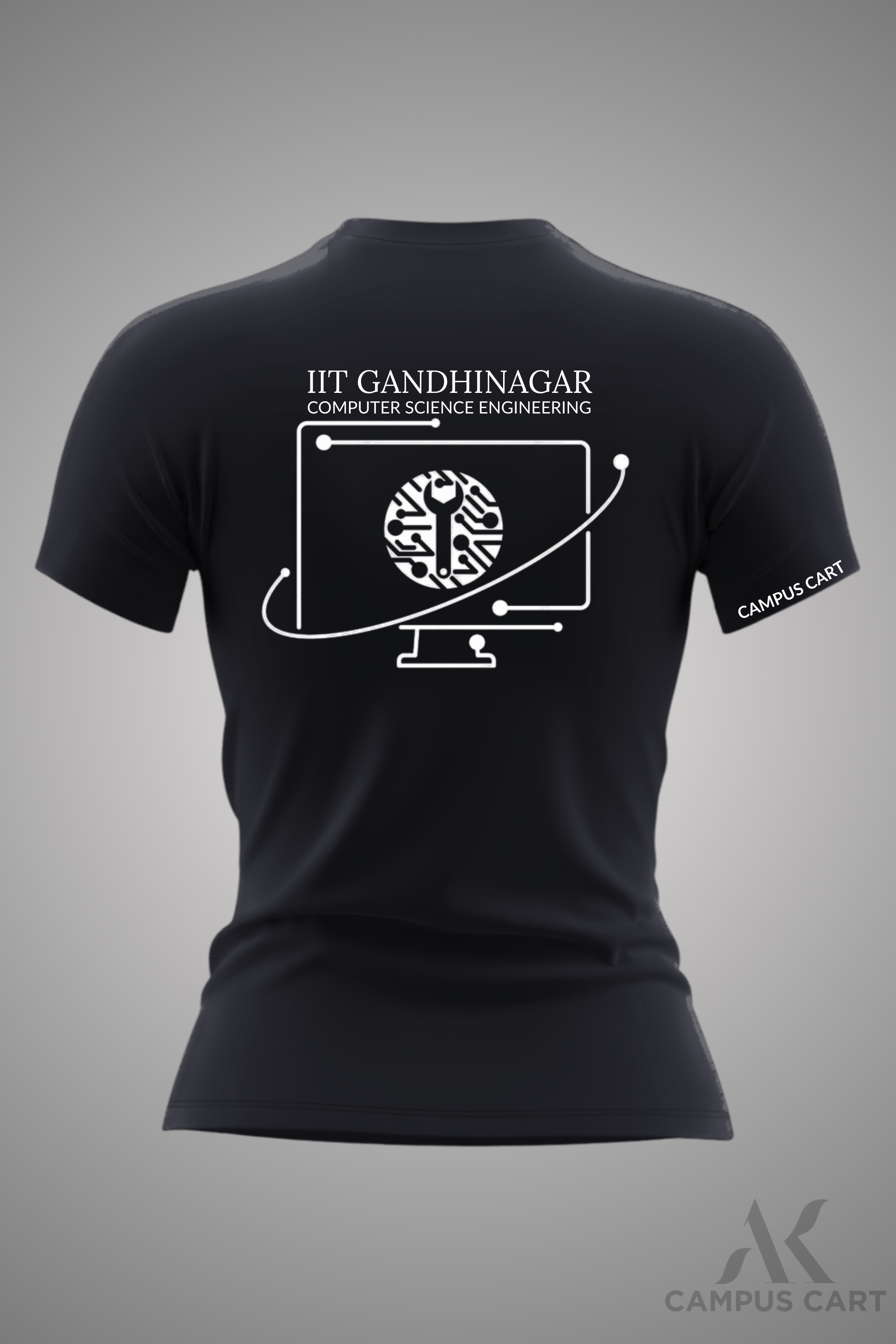 IIT Gandhinagar Normal T-Shirt For Girls( Computer Science Engineering )
