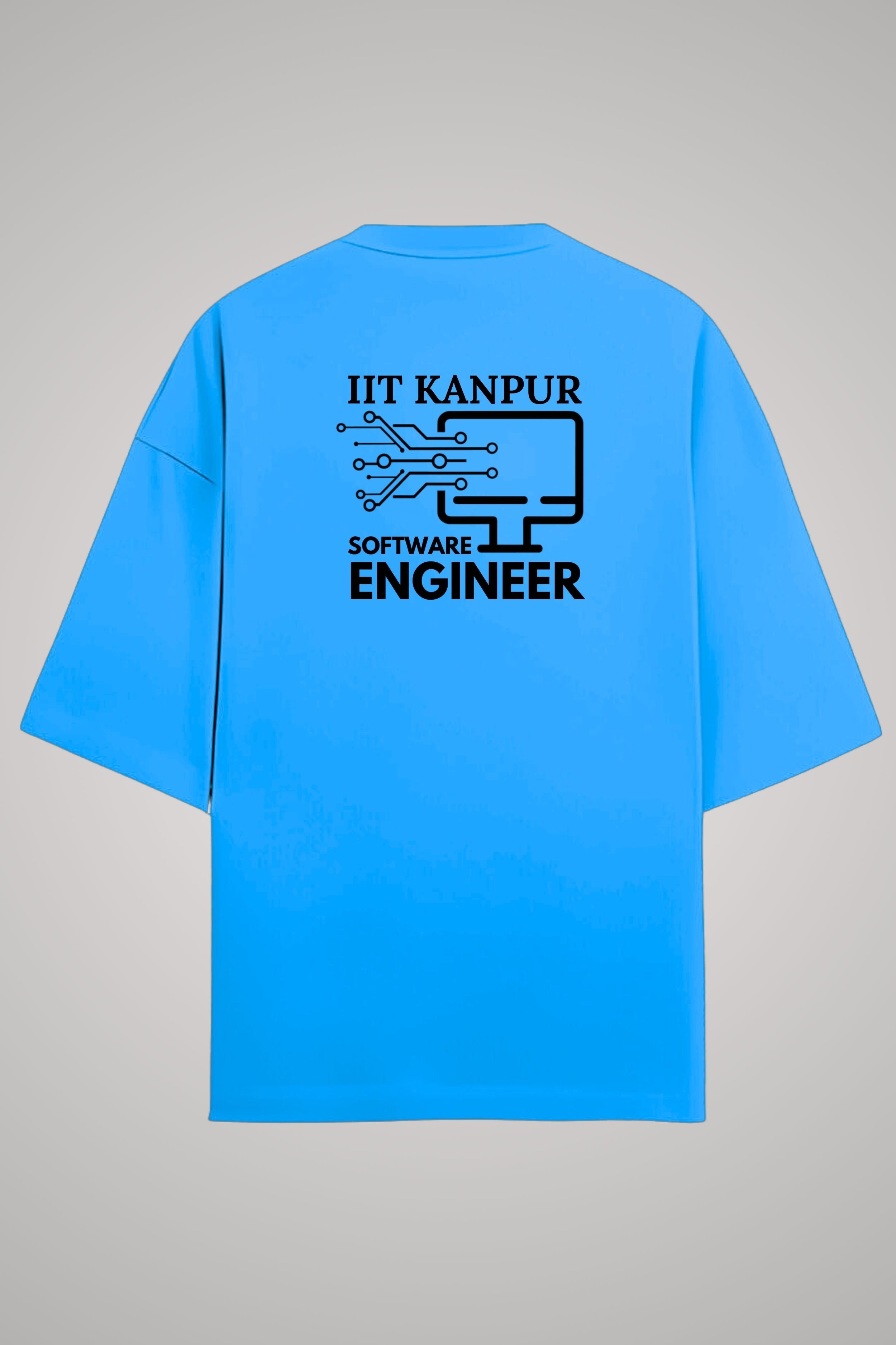 IIT kanpur Oversized T-Shirt (Software Engineering)