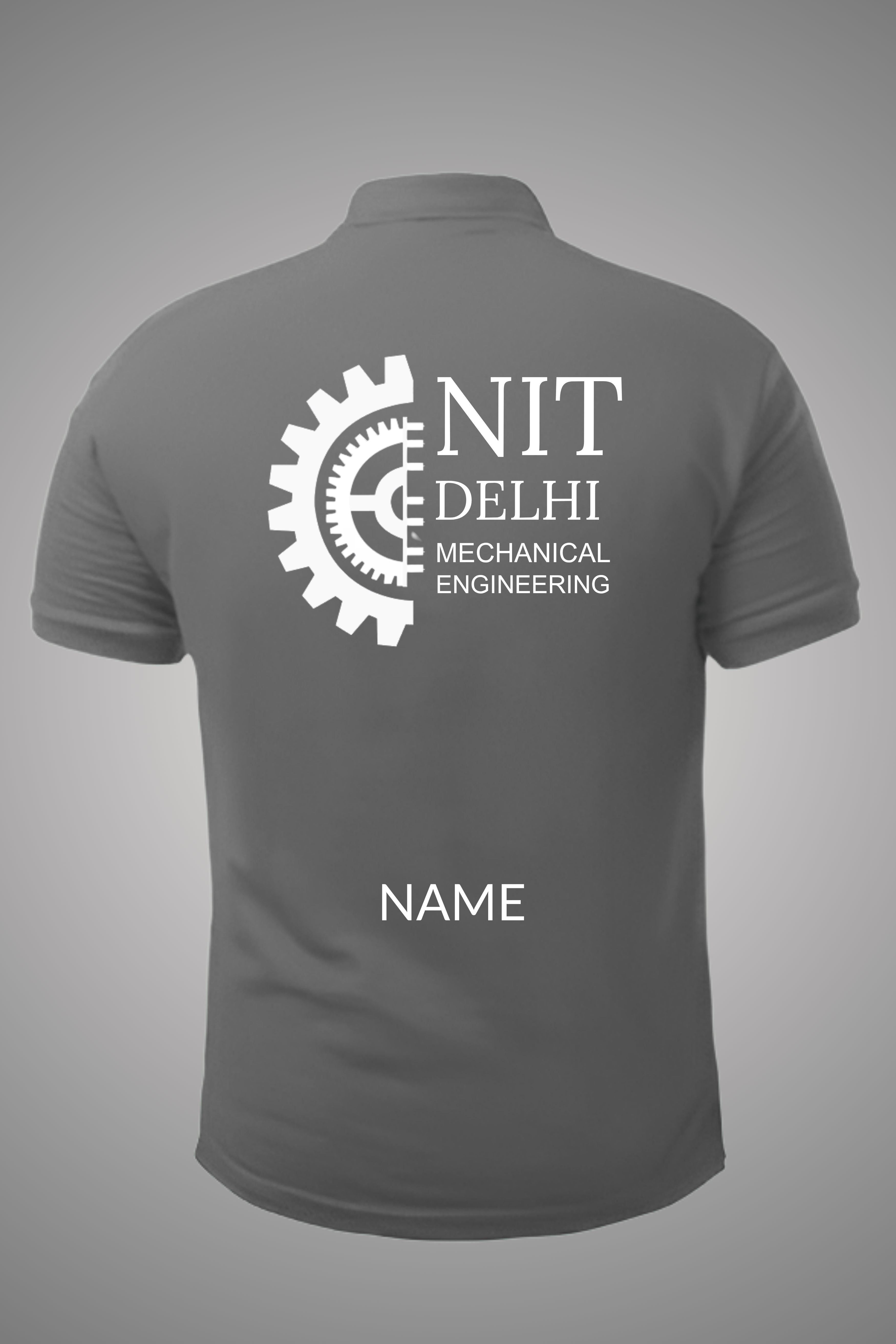 NIT Delhi Polo T-Shirt ( Mechanical Engineering )