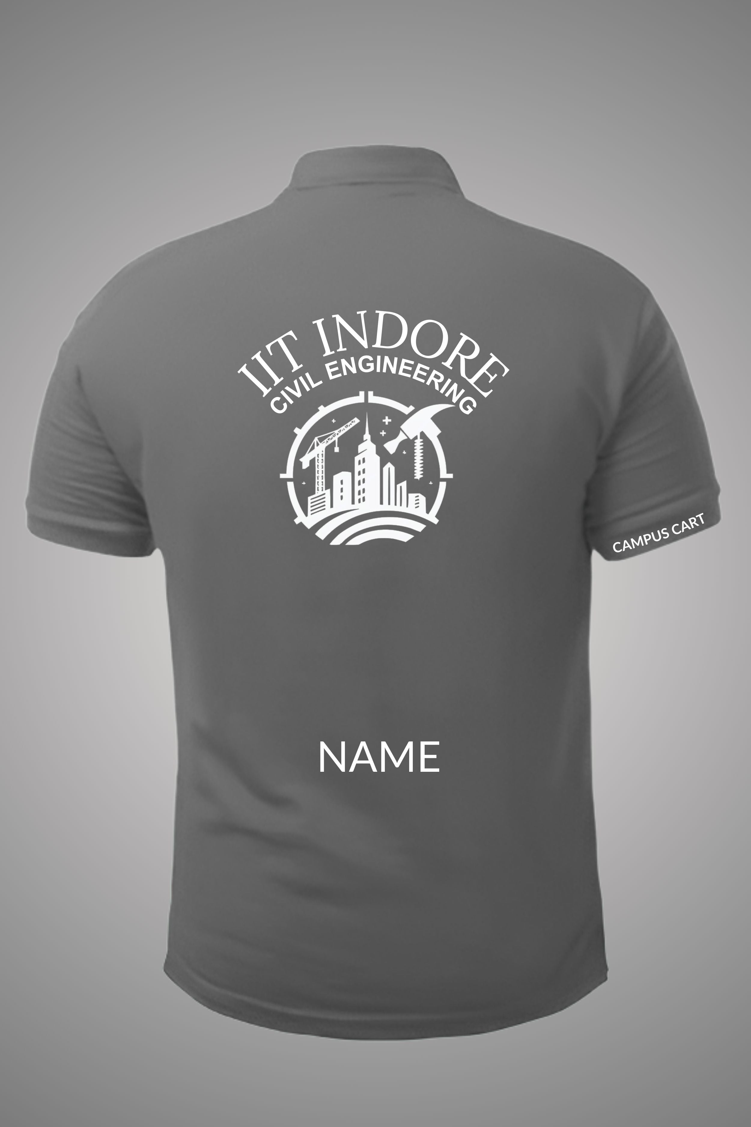 IIT Indore Polo T-Shirt (Civil Engineering)