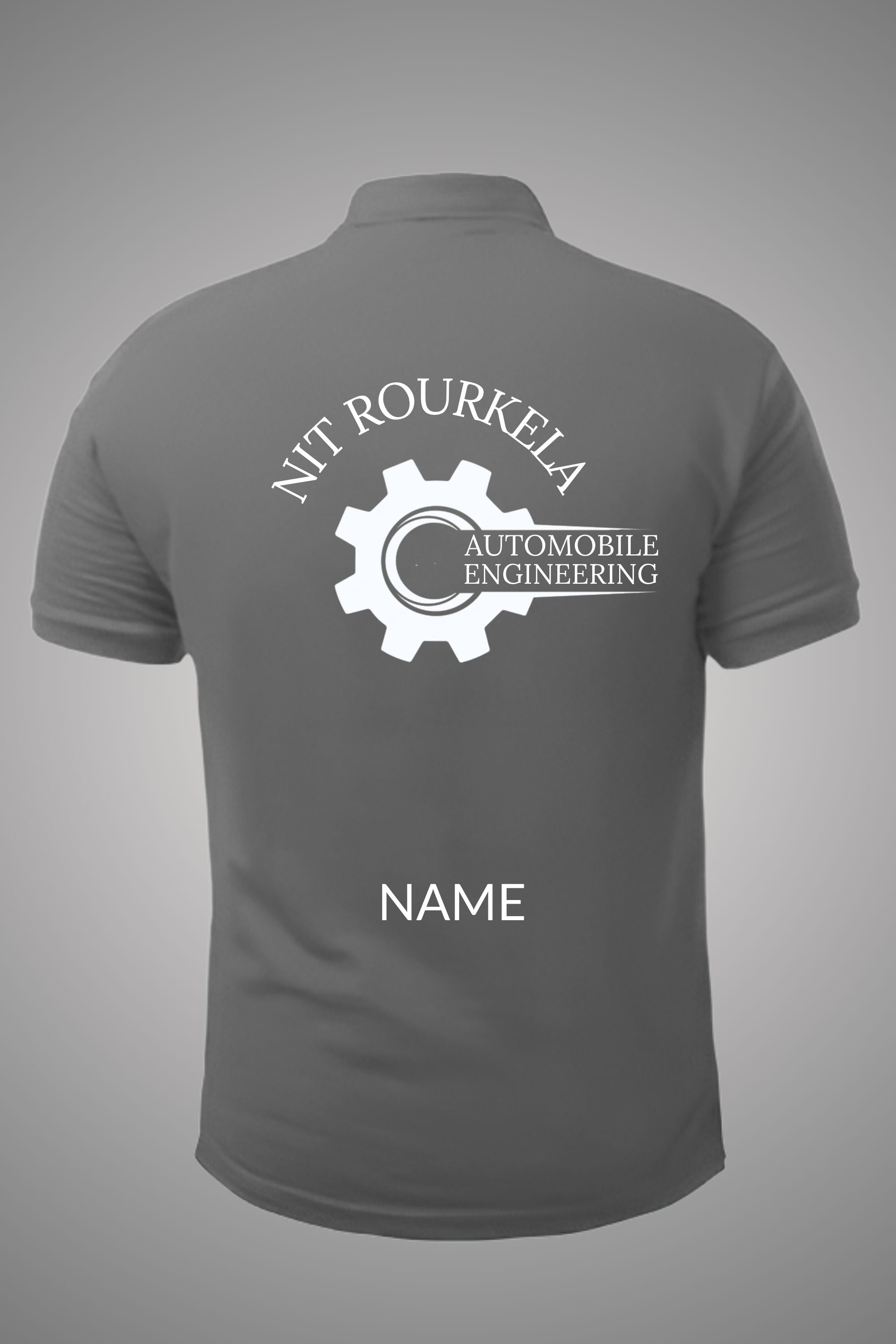 NIT Rourkela Polo T-Shirt ( Automobile Engineering )