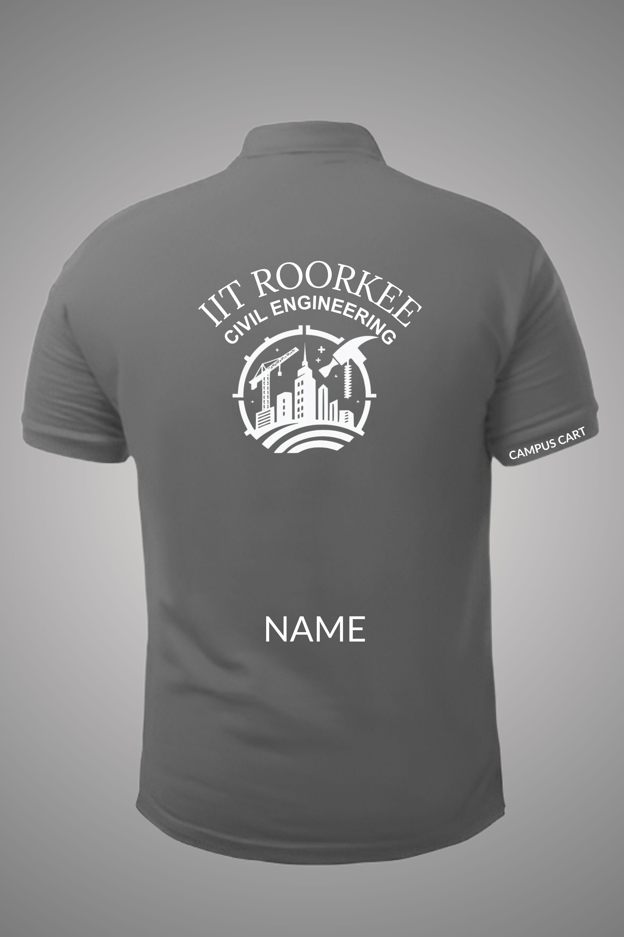 IIT Roorkee Polo T-Shirt (Civil Engineering)