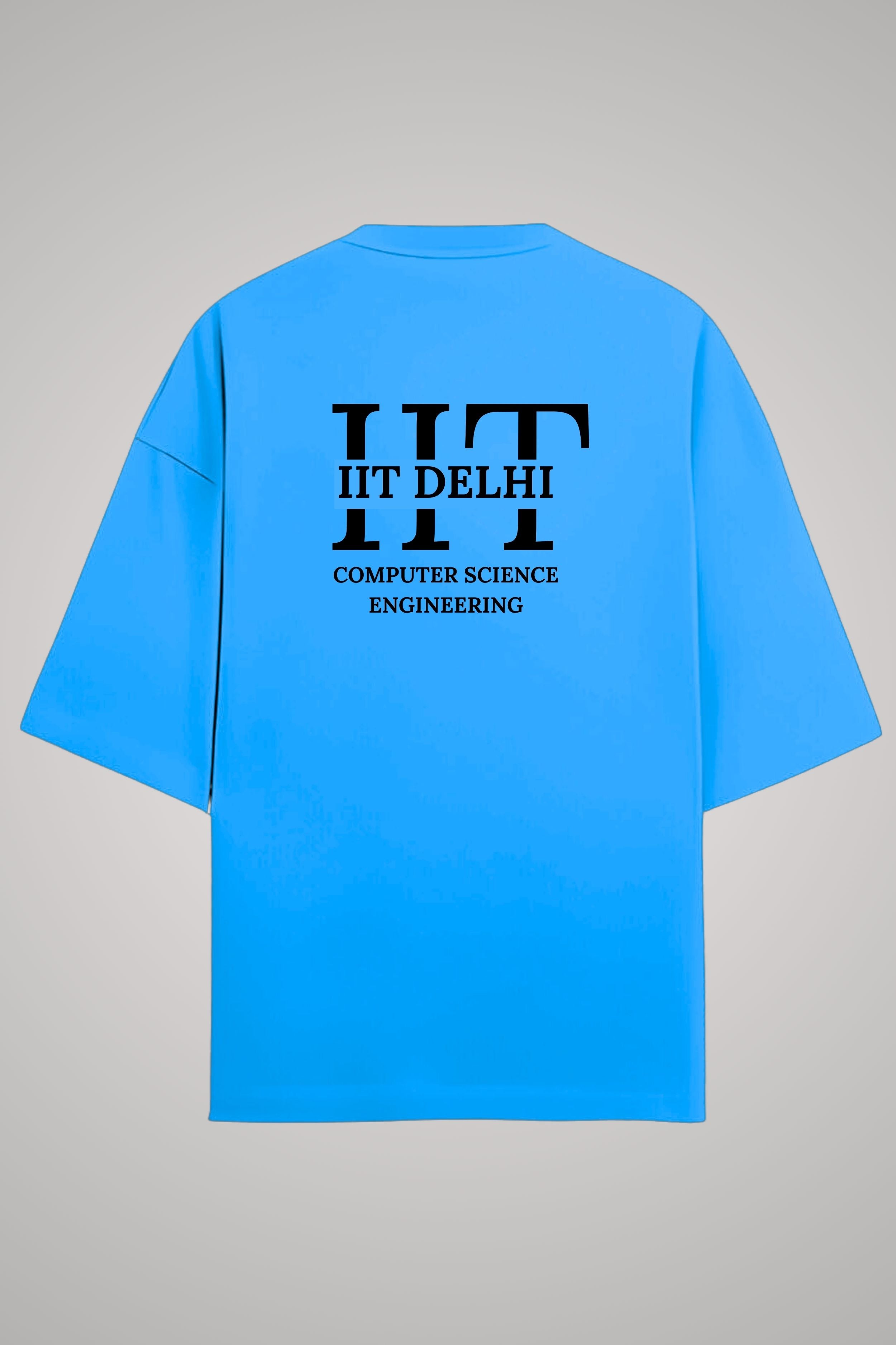IIT Delhi Oversized T-Shirt (Computer Science Engineering)