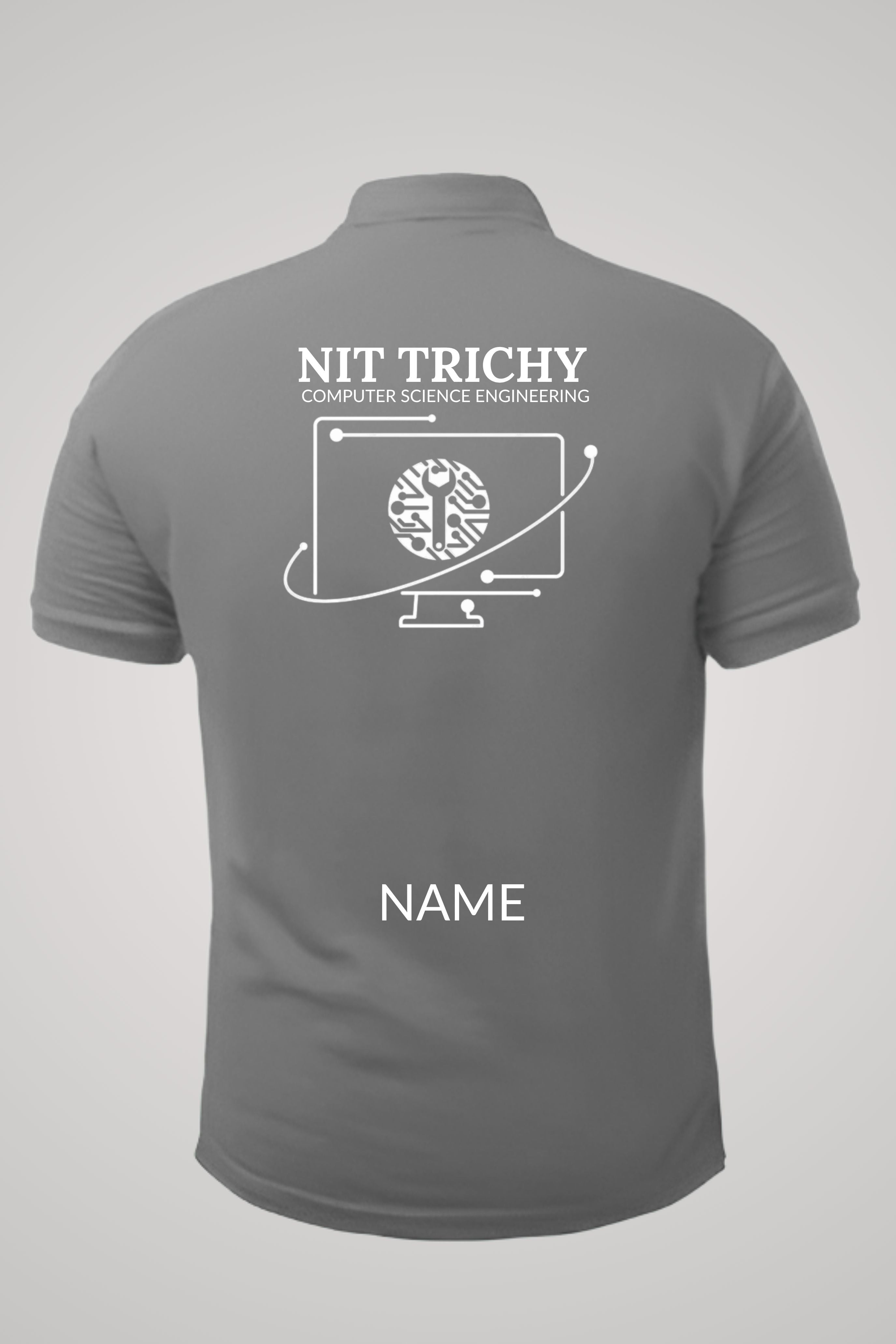 NIT Trichy Polo T-Shirt ( Computer Science Engineering )