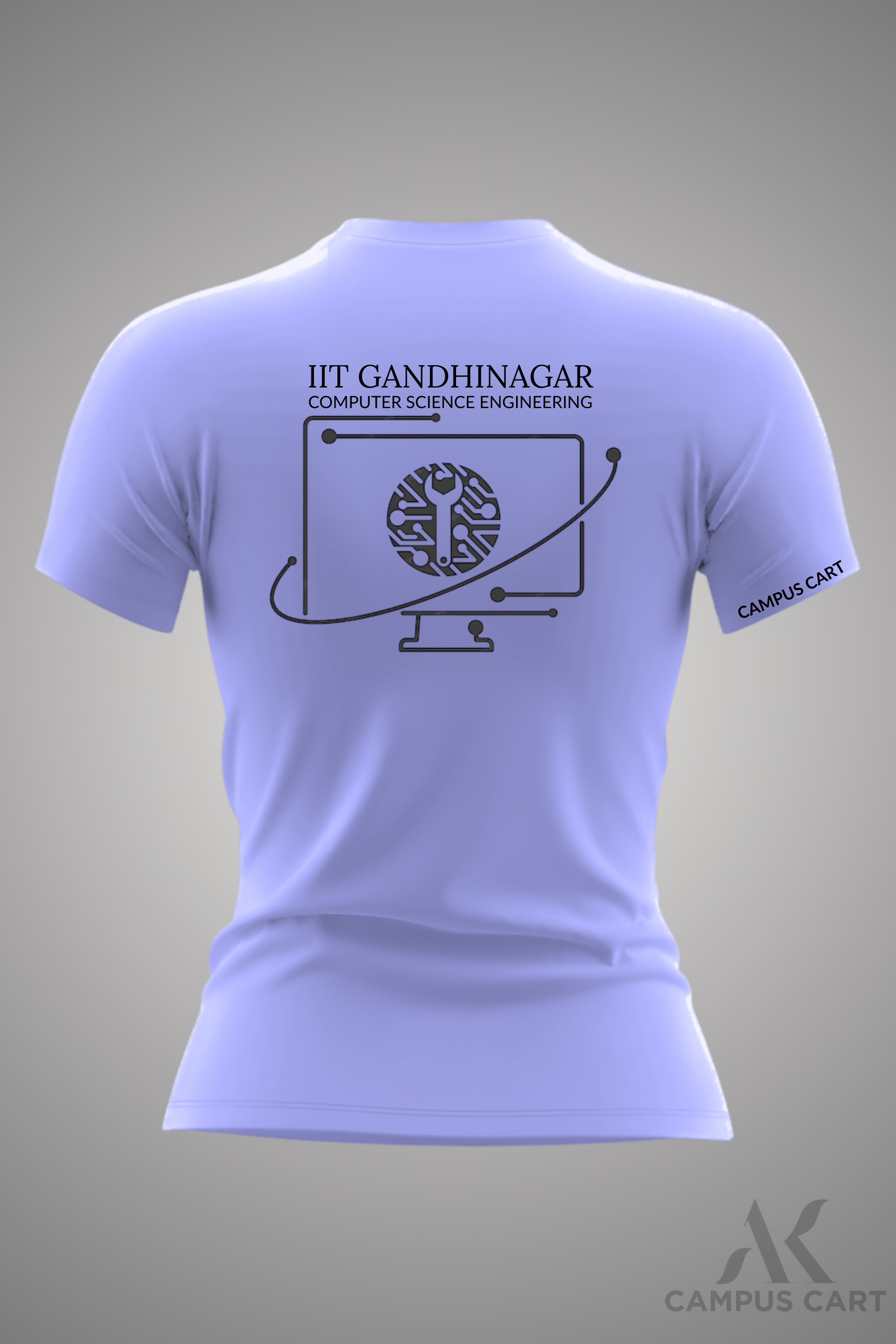 IIT Gandhinagar Normal T-Shirt For Girls( Computer Science Engineering )