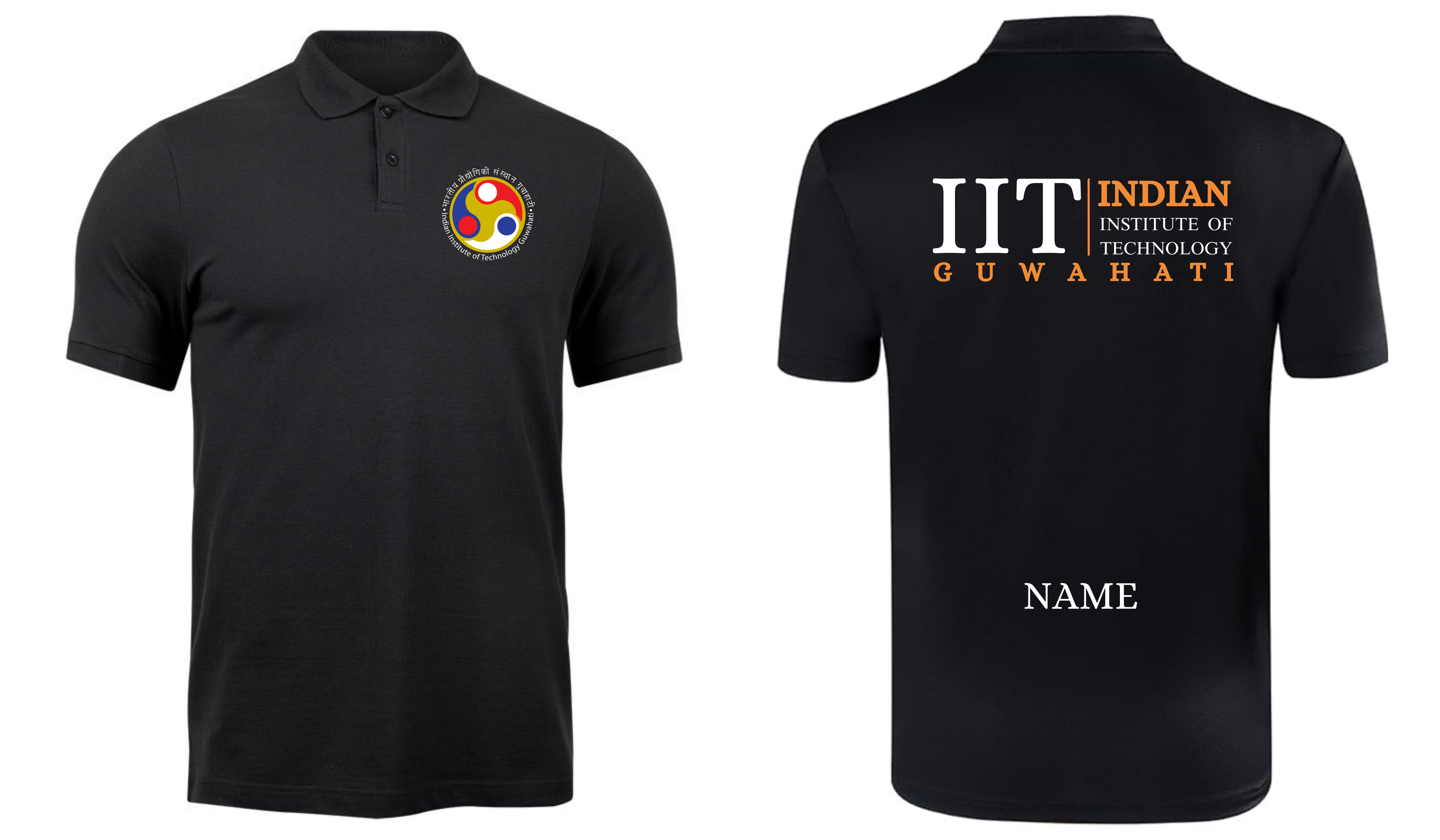 IIT GUWAHATI POLO T-SHIRT Classic Design 2 (CAMPUSCART DESIGN )