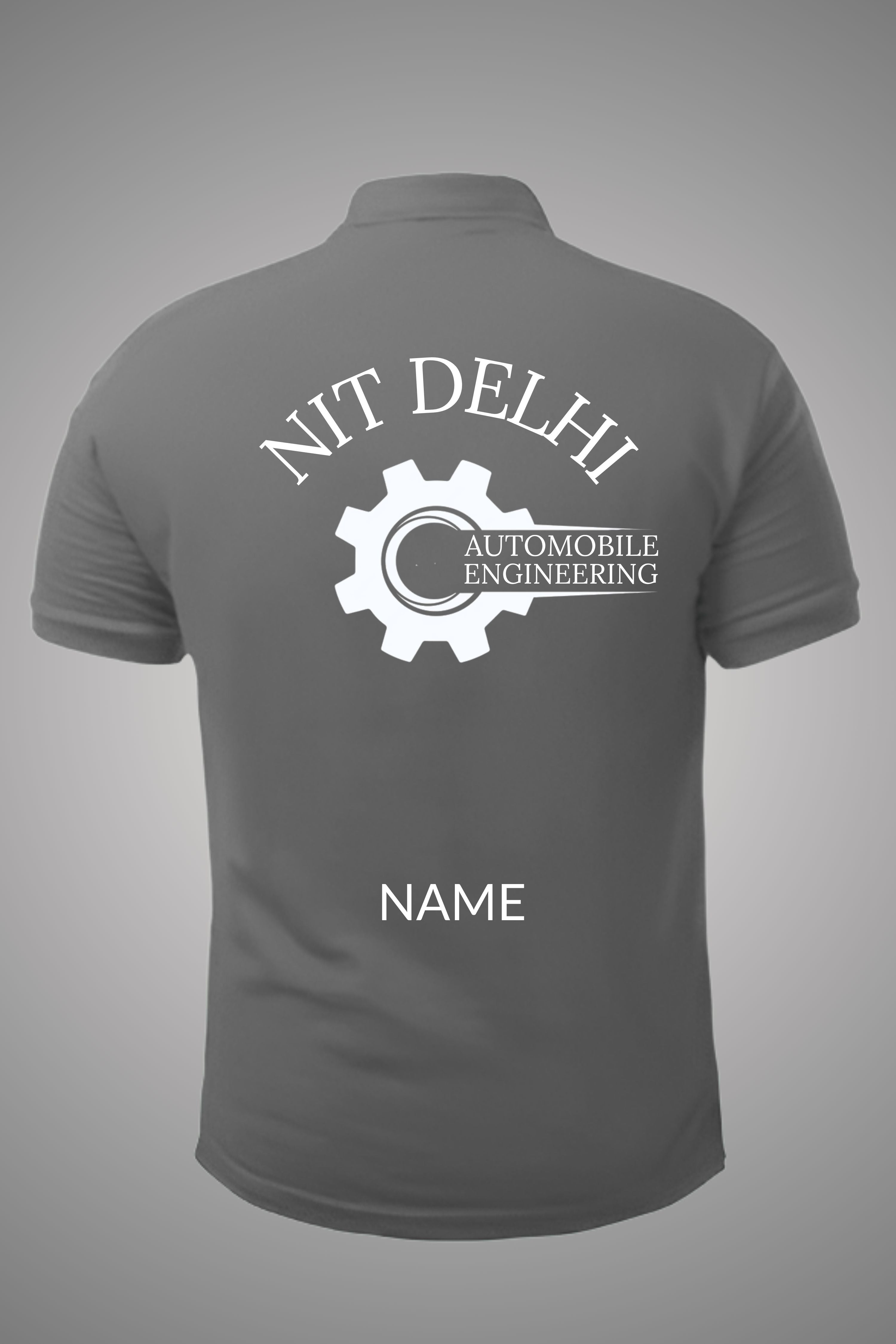 NIT Delhi Polo T-Shirt ( Automobile Engineering )