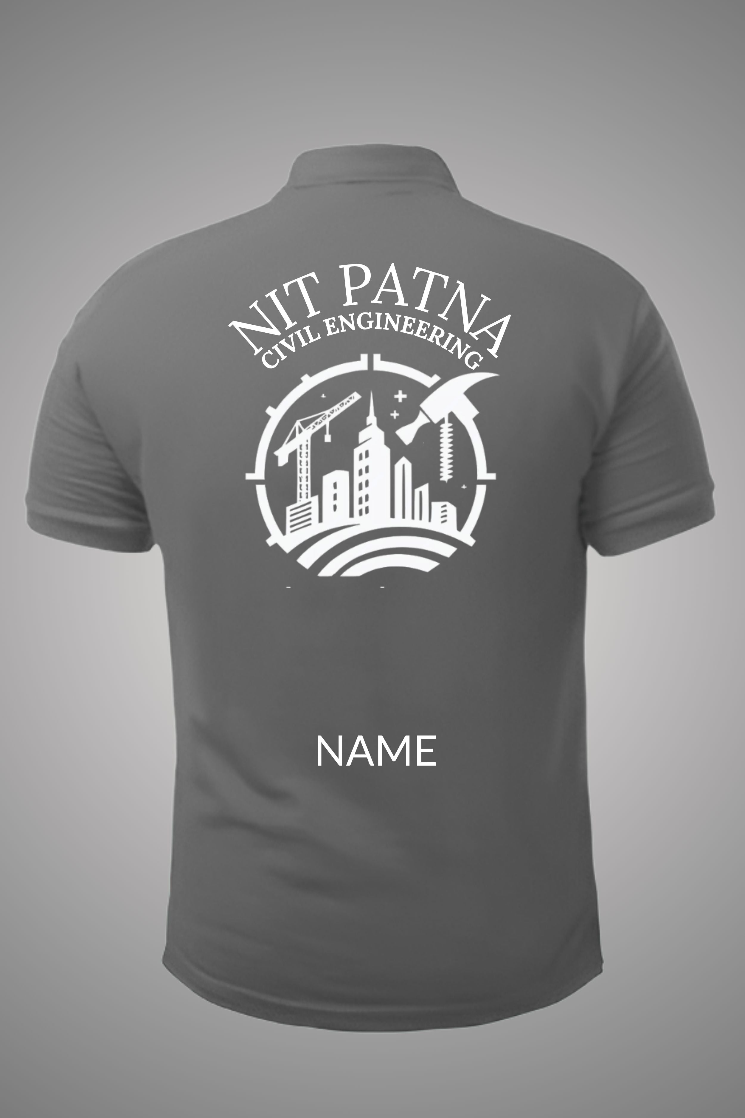 NIT Patna Polo T-Shirt ( Civil Engineering )