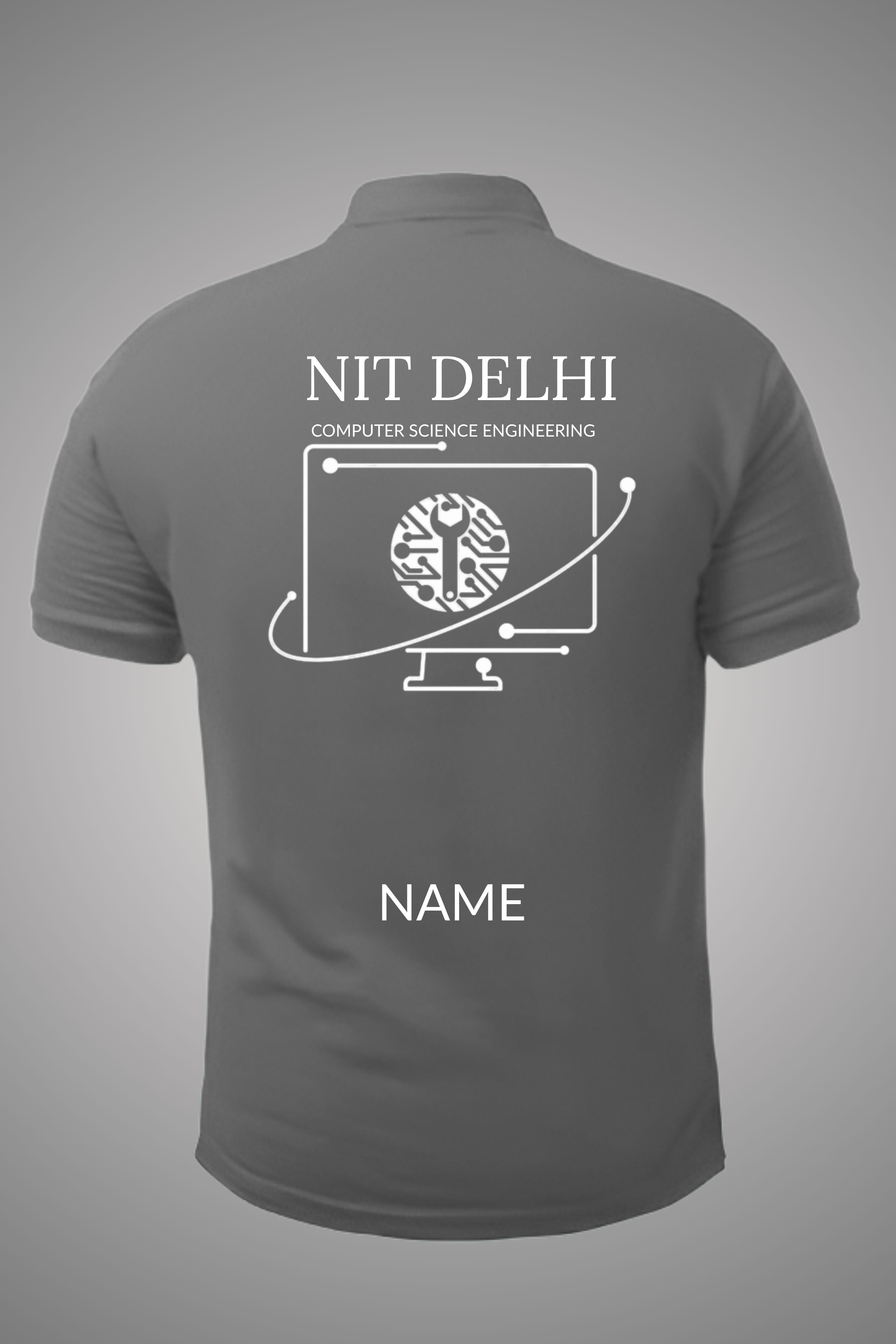 NIT Delhi Polo T-Shirt ( Computer Science Engineering )