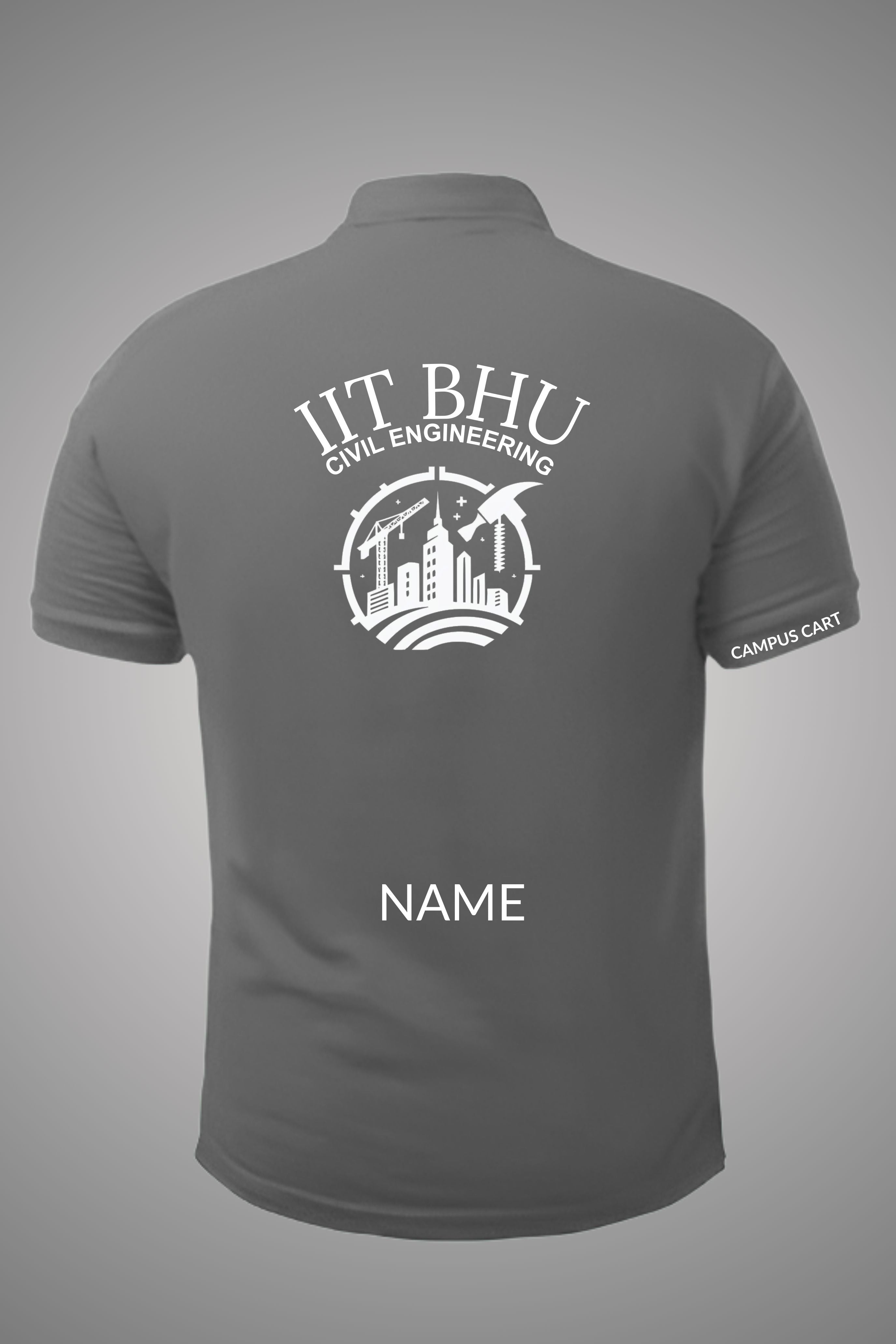 IIT BHU Polo T-Shirt (Civil Engineering)