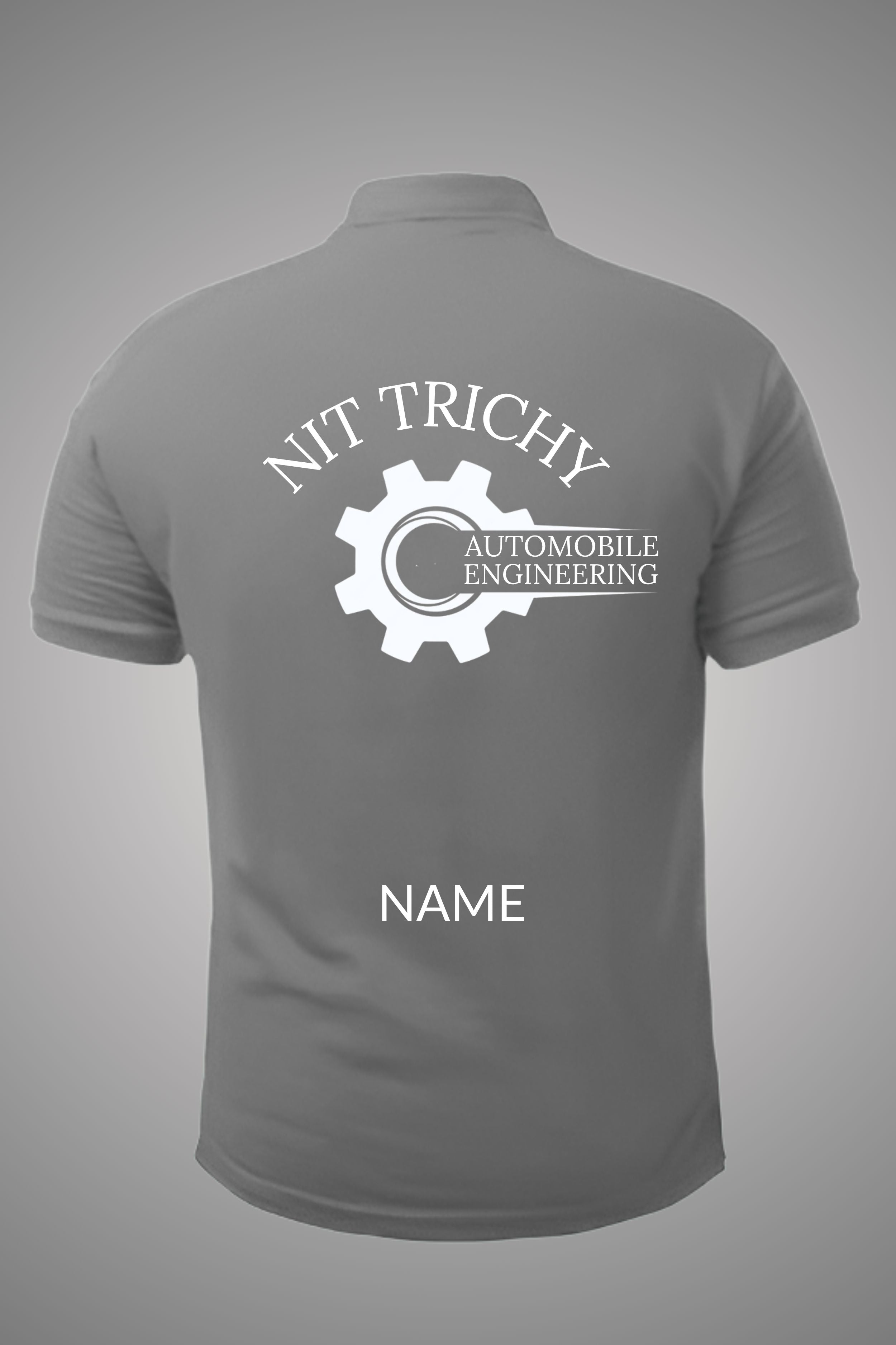NIT Trichy Polo T-Shirt ( Automobile Engineering )